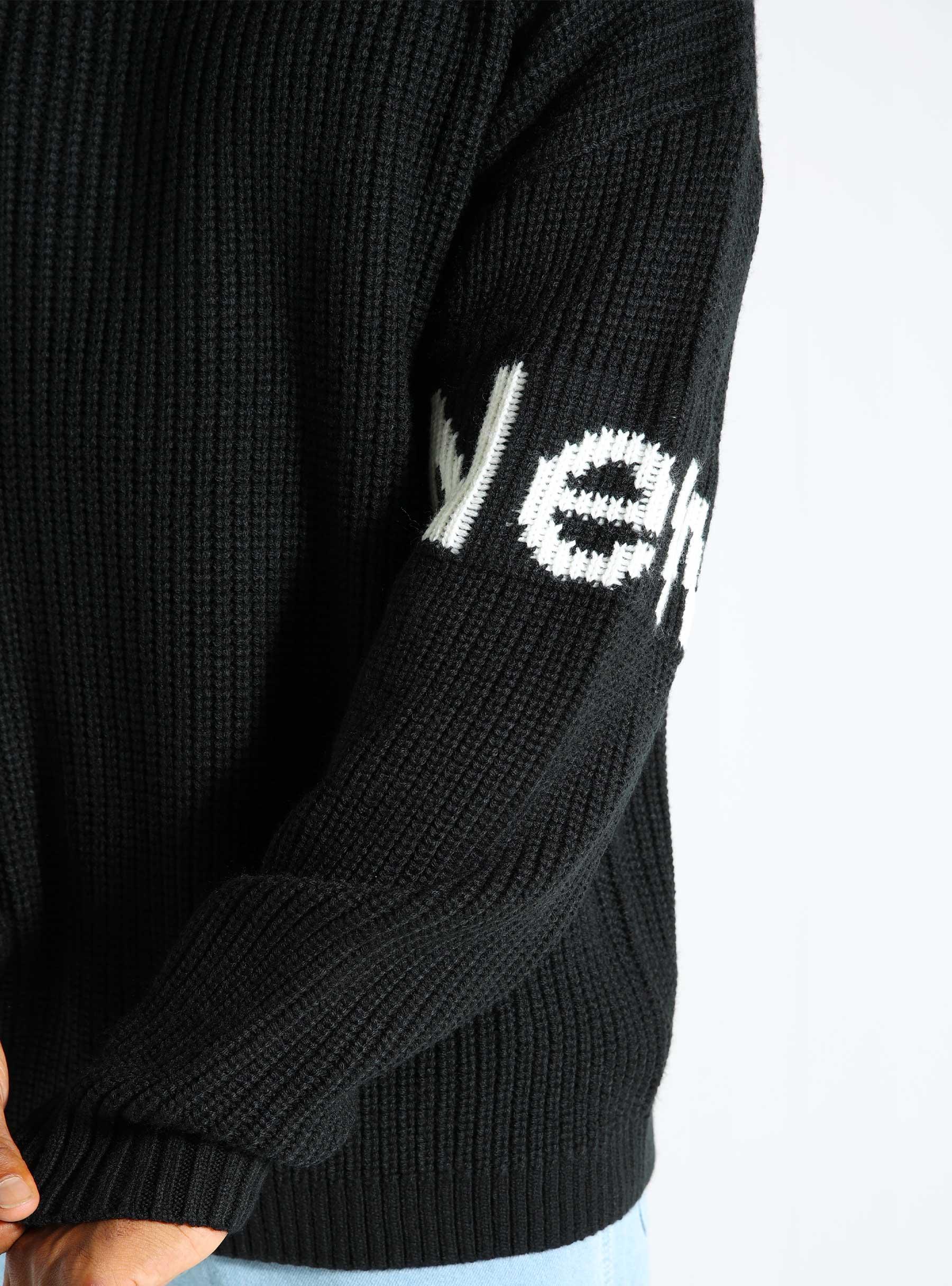 Name Crewneck Knit Black 2402064002