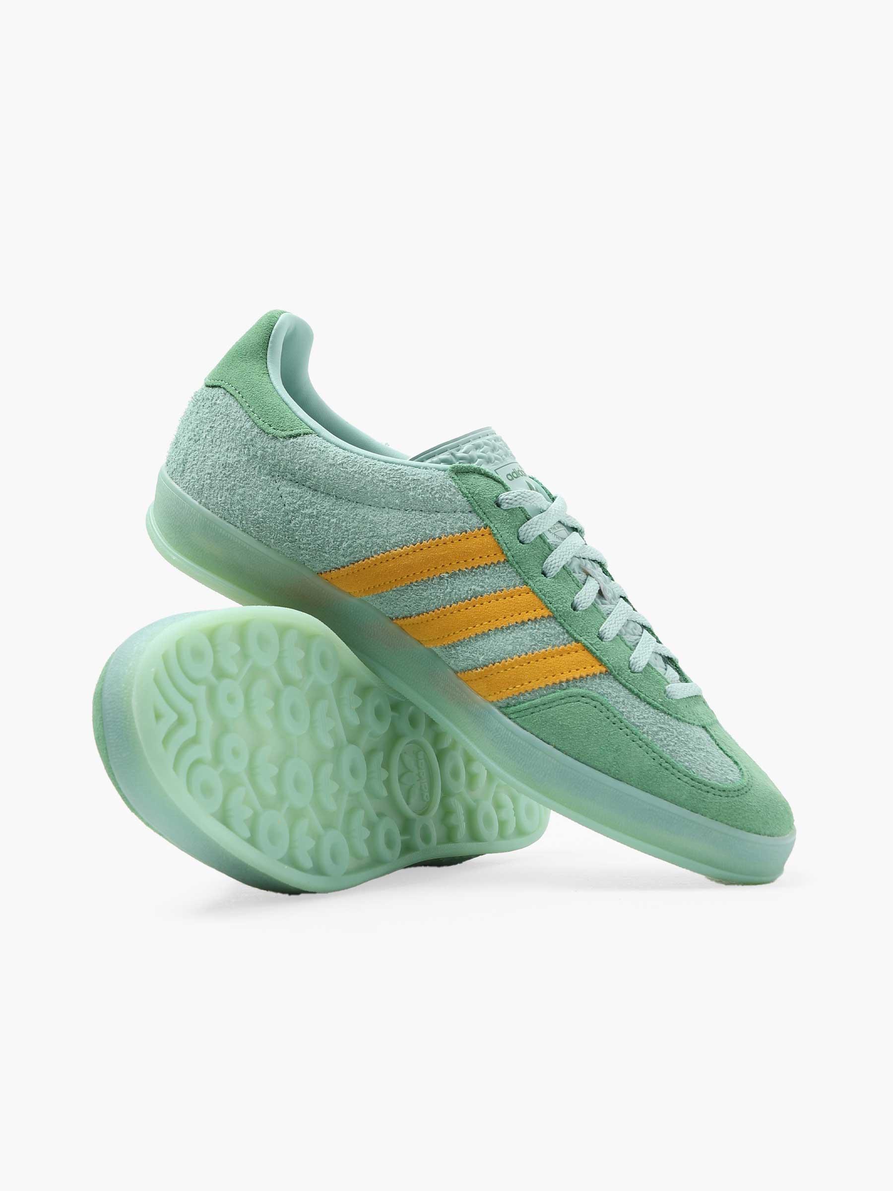 Gazelle Indoor W Hazy Green Preloved Green Crew Yellow IG6783