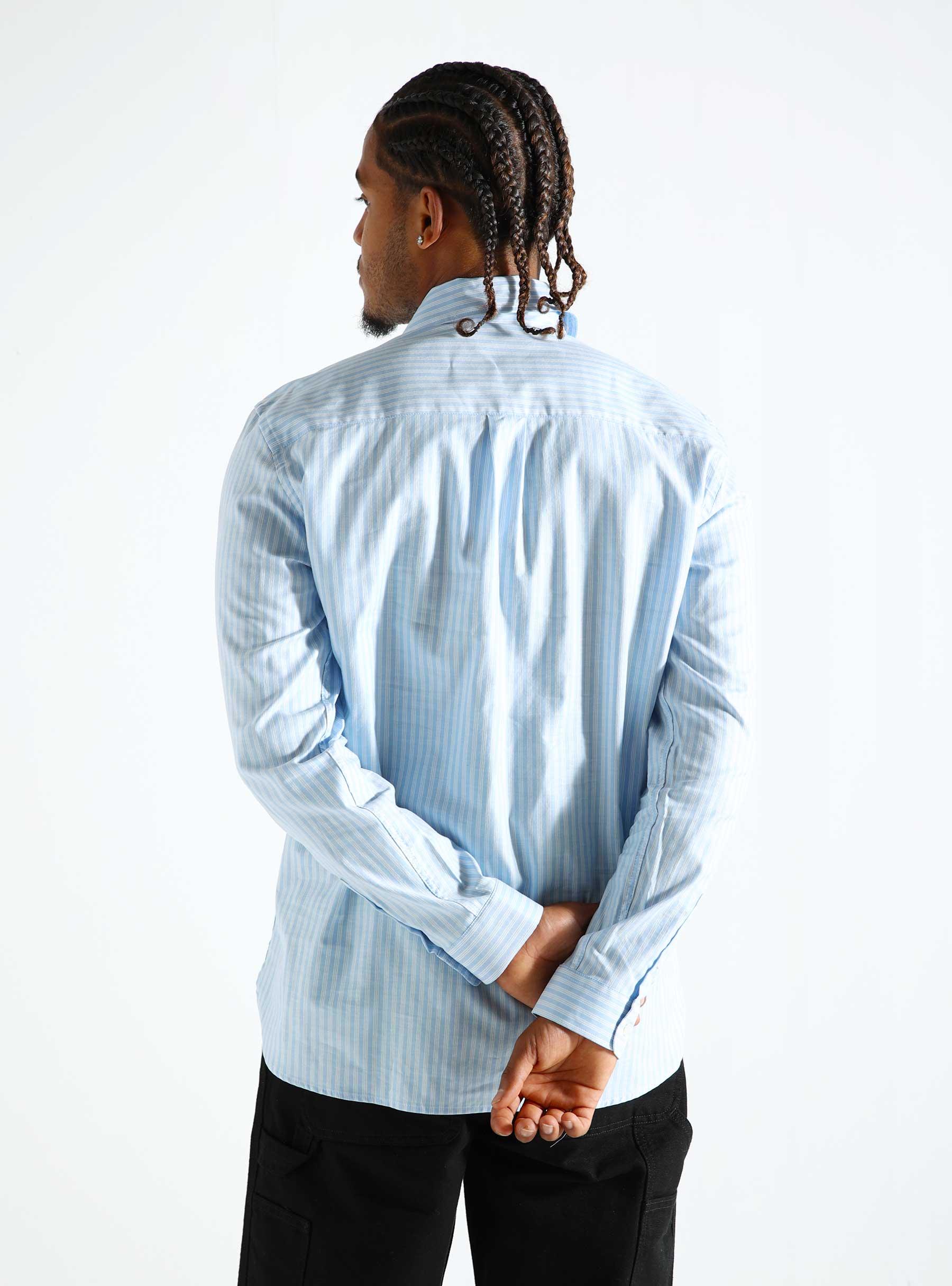 Babylon Shirt 3497 Blue Stripe