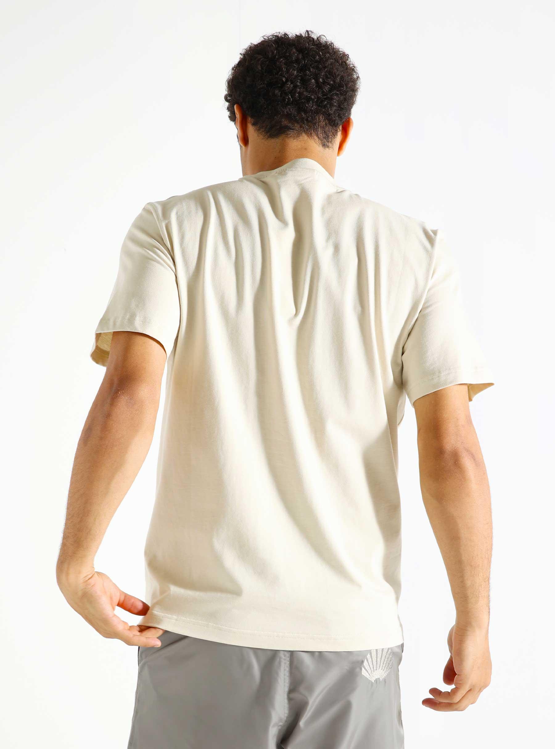 Orbit Emb T-Shirt Pelican Beige 2422064