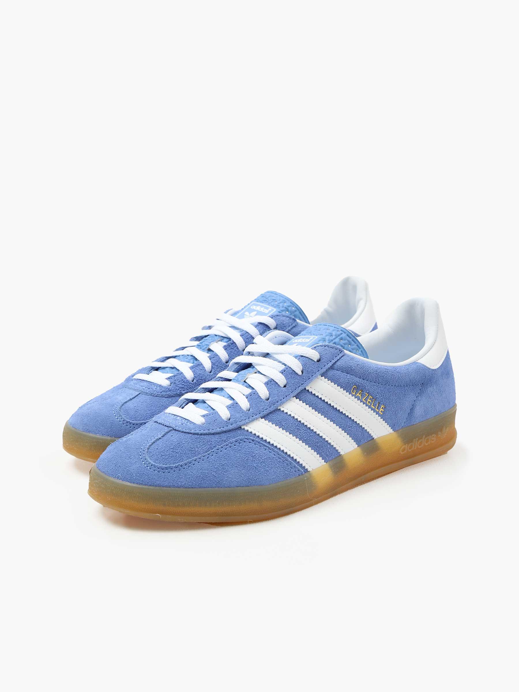 Gazelle Indoor W Blue Fusion Footwear White Gold Met HQ8717