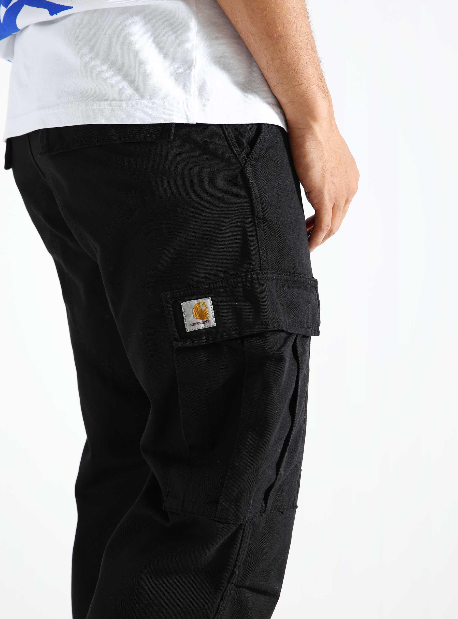 Regular Cargo Pant Black Garment Dyed I030475-89GD