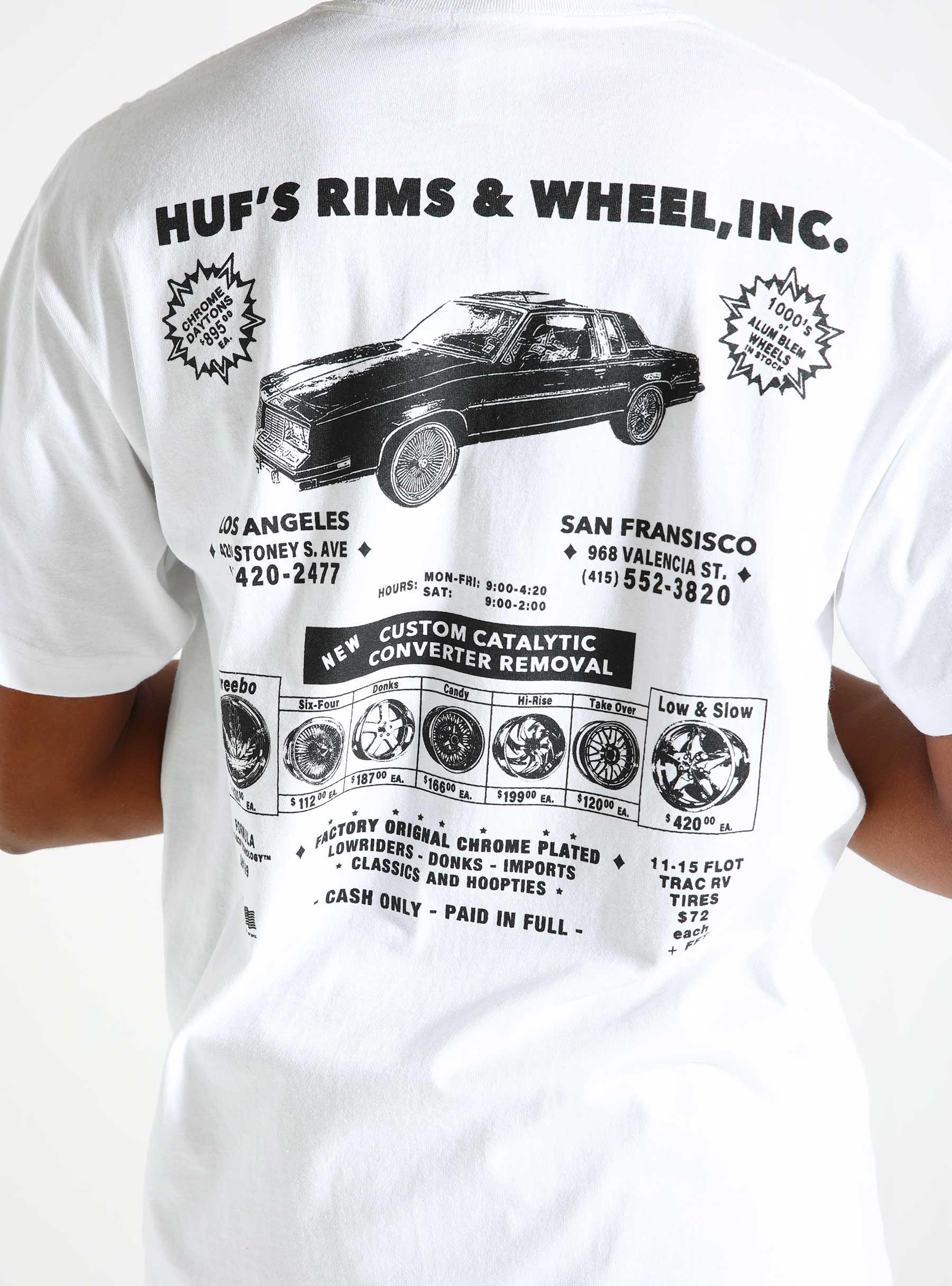 Rim & Wheel Inc T-shirt White TS02304