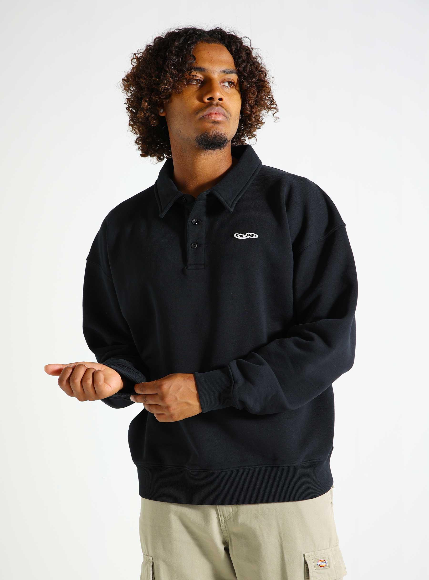 Oversized Polo Black M180213