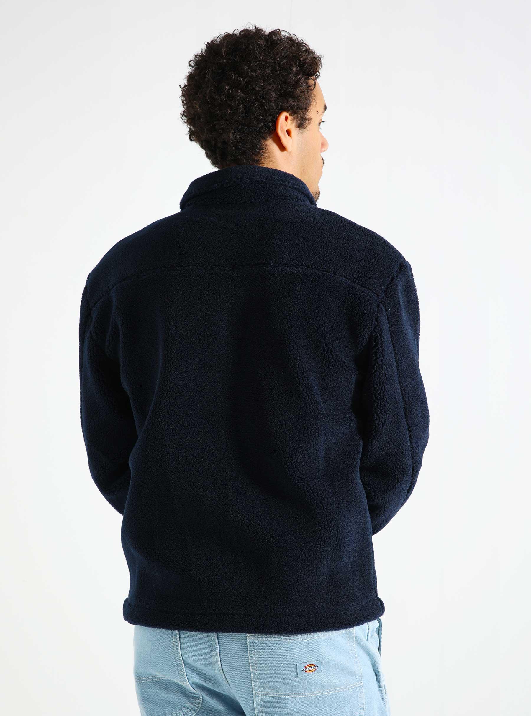 Fleece Pull-Over Polo Navy 370