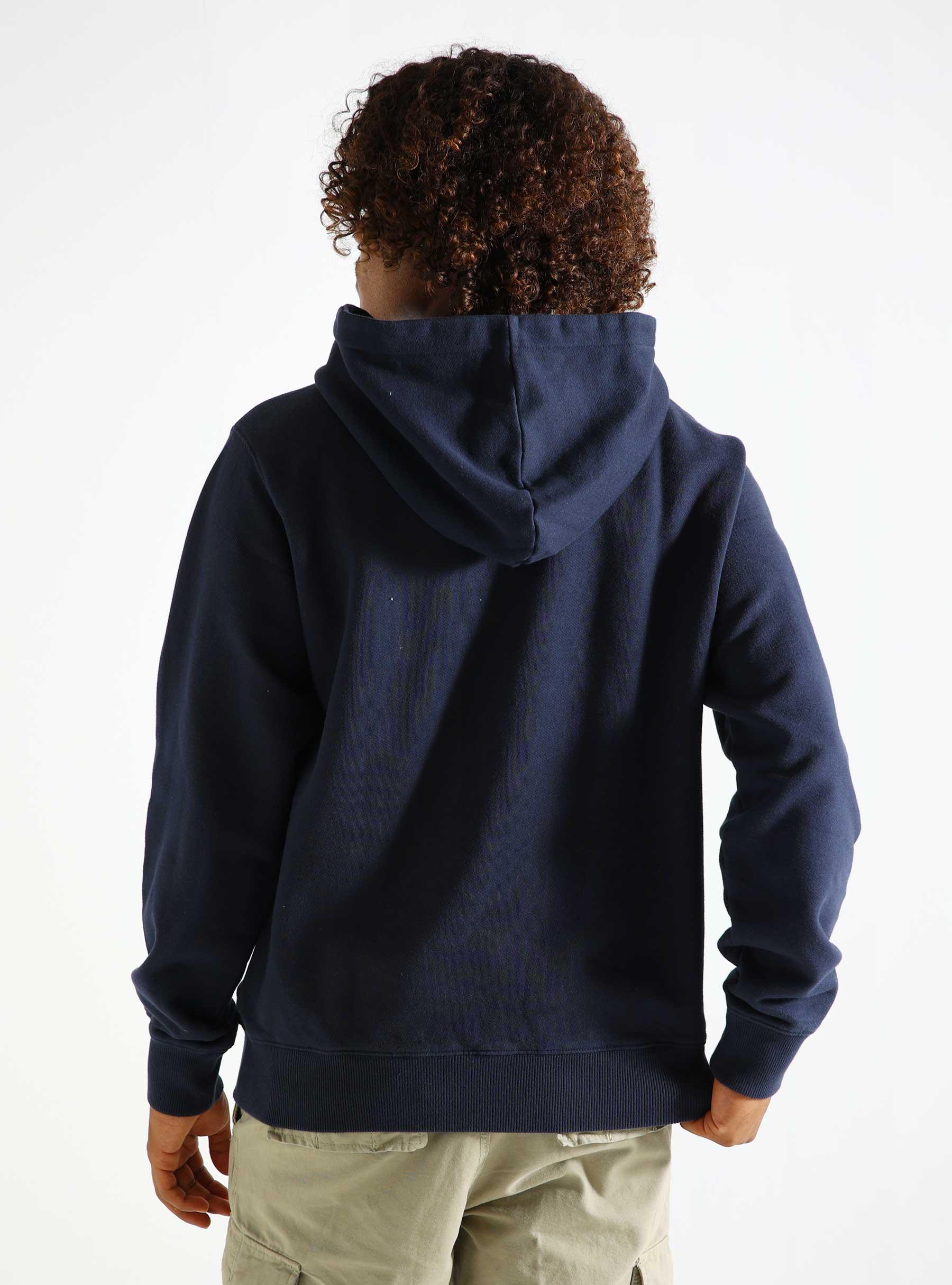 Wavy Drift Hoodie Navy M180209