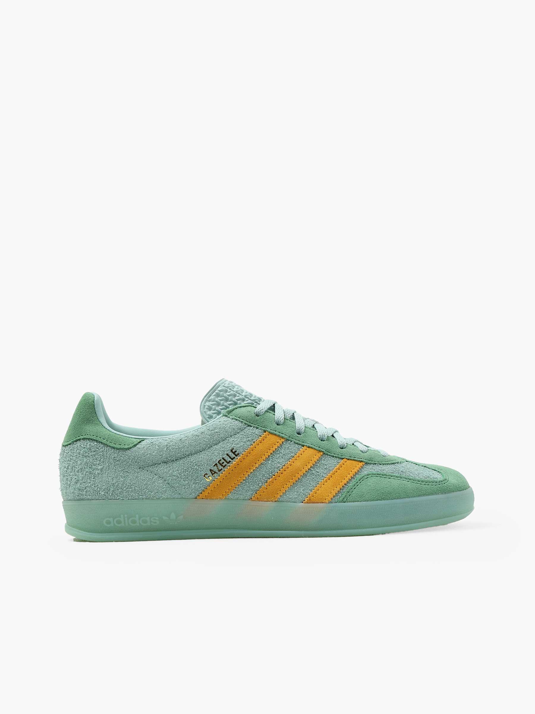 Gazelle Indoor W Hazy Green Preloved Green Crew Yellow IG6783