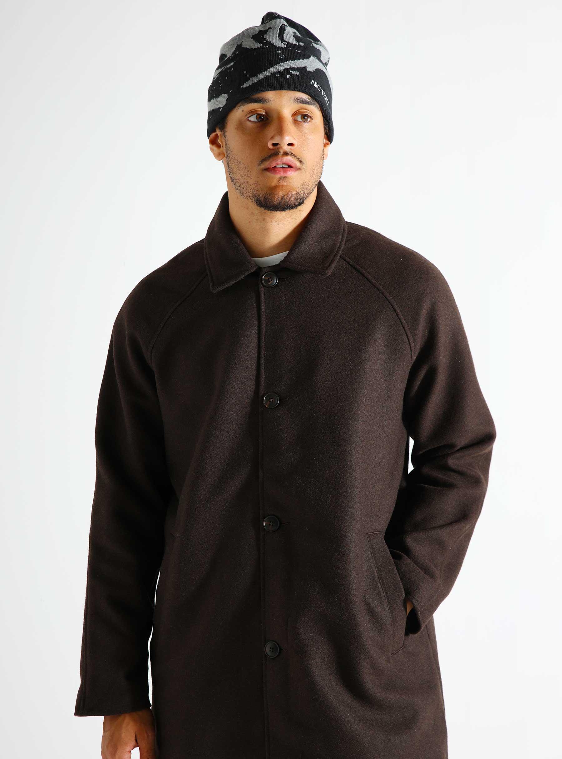 Mac Wool Coat Dark Brown I032592-5099