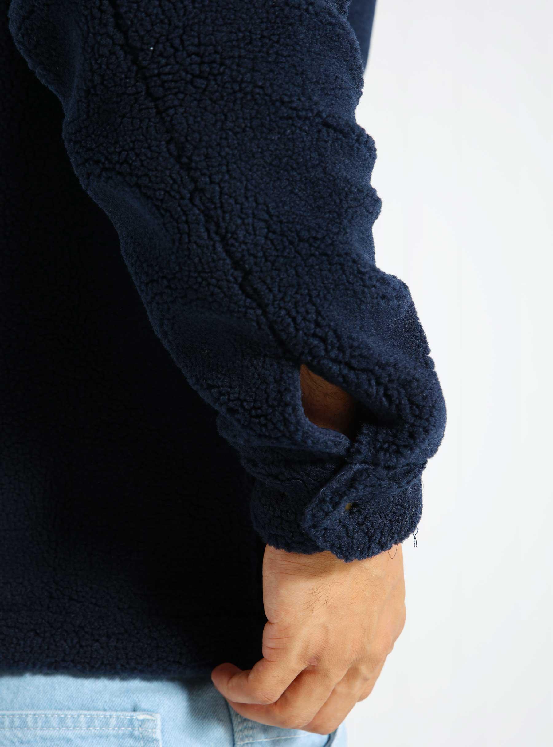 Fleece Pull-Over Polo Navy 370