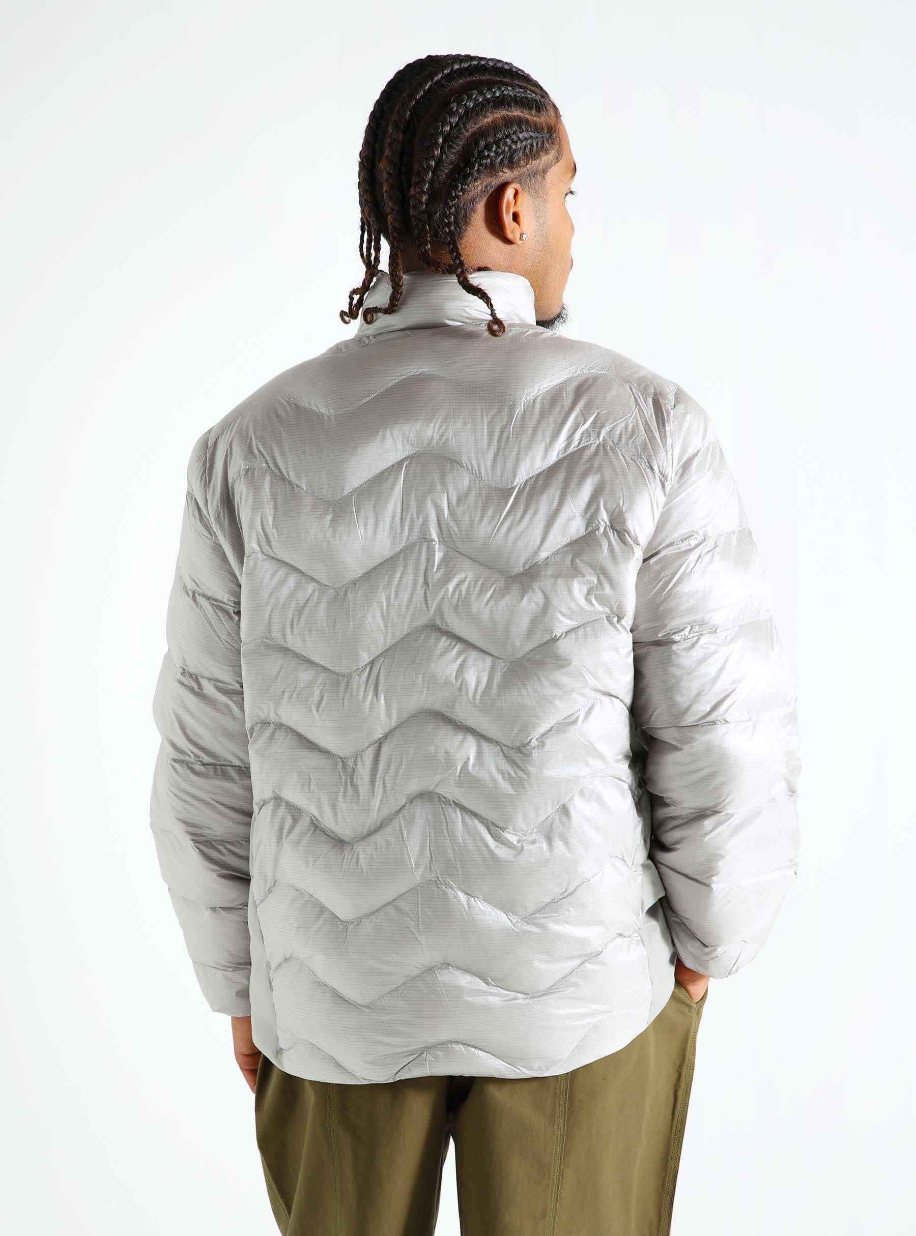 Waves Light Puffer Grey PMO0060