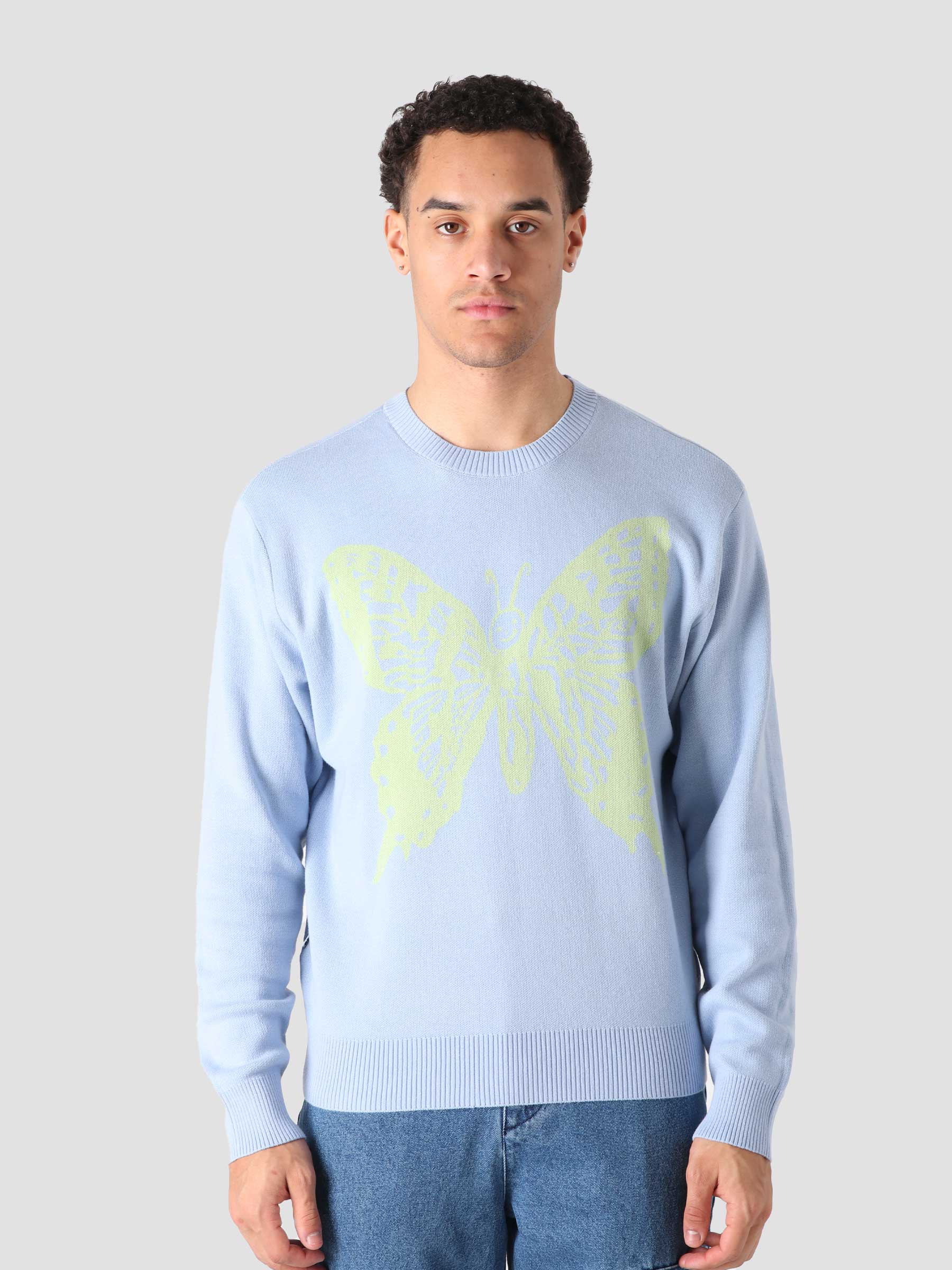 Obey Effect Sweater Iris Flower 151000058