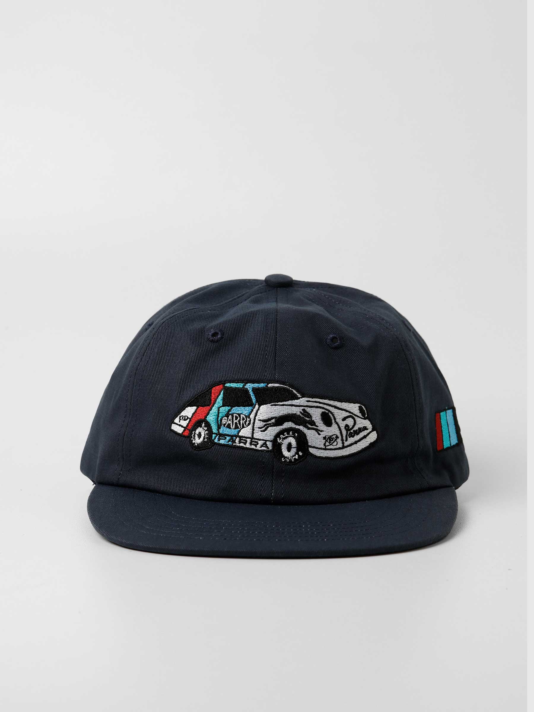 by Parra Parra Racing Team 6 Panel Hat Navy Blue 47356