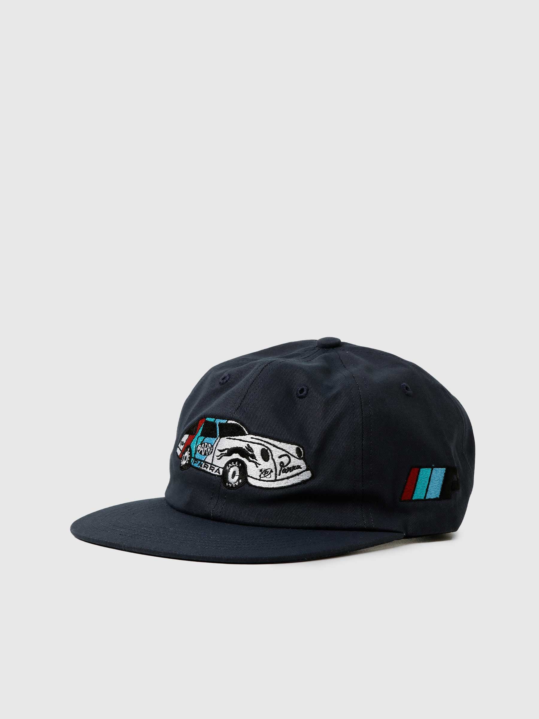 by Parra Parra Racing Team 6 Panel Hat Navy Blue 47356