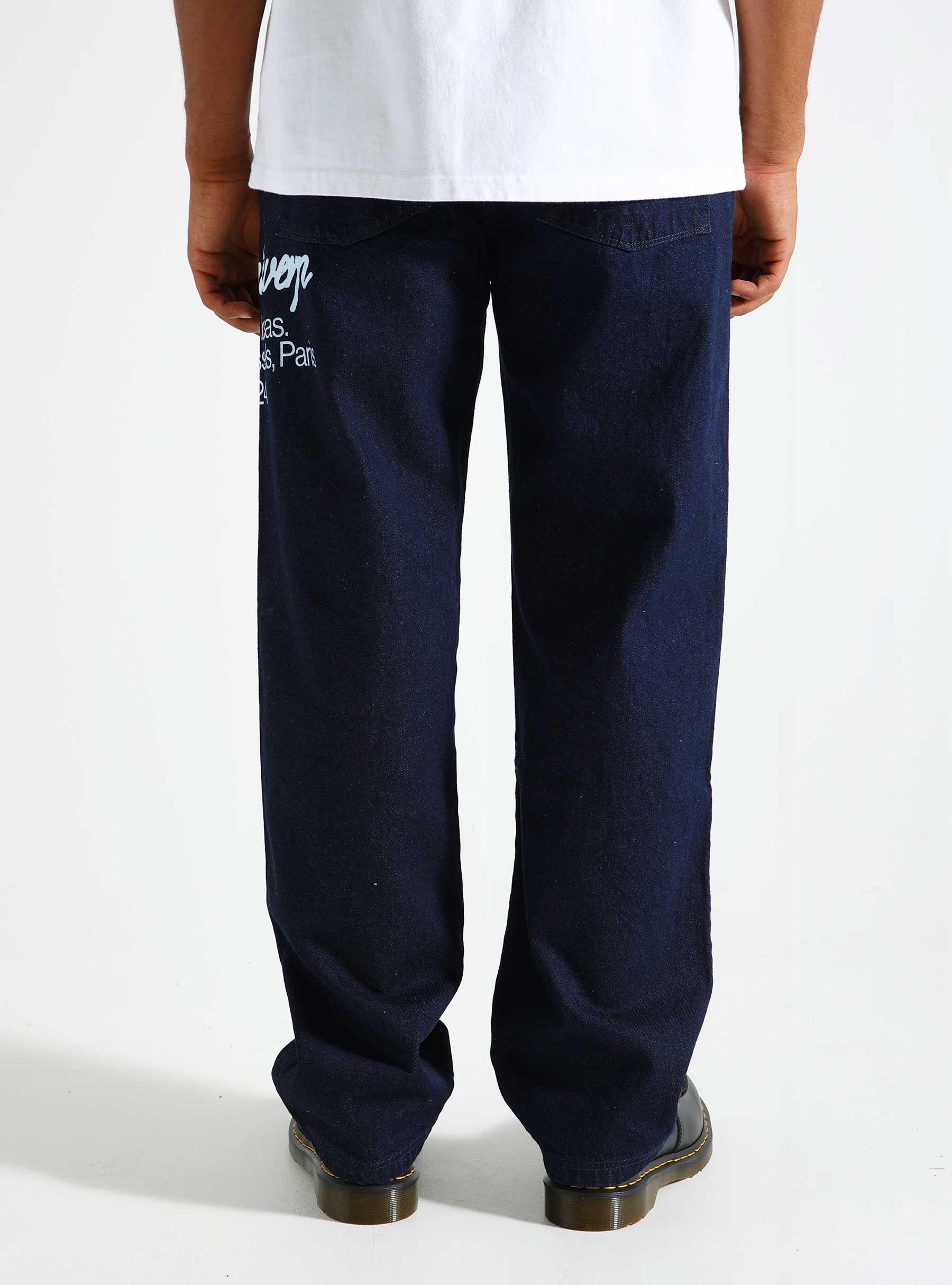 Arte Antwerp Blooming Ideas Pants Navy AW24-109P