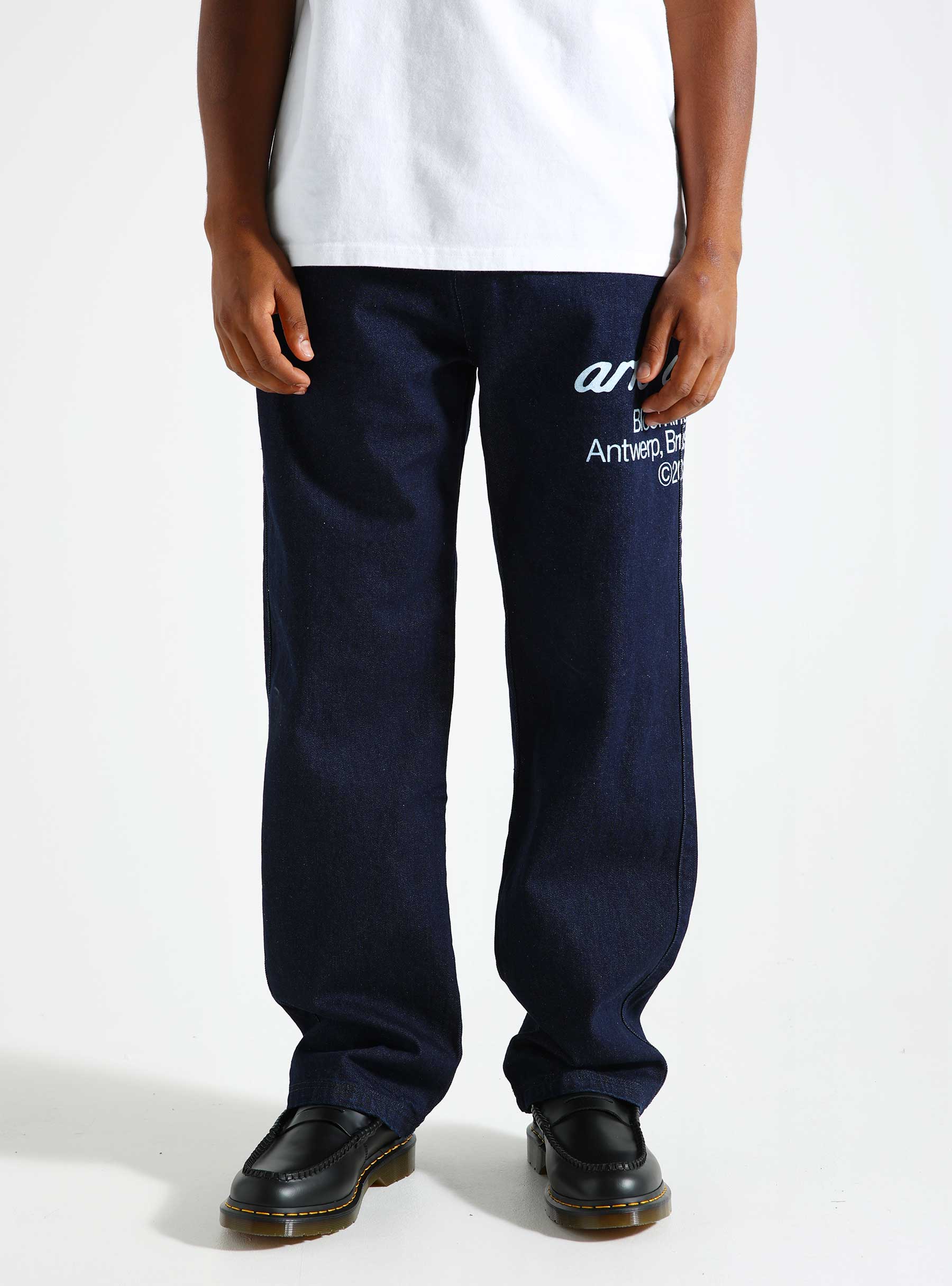 Arte Antwerp Blooming Ideas Pants Navy AW24-109P