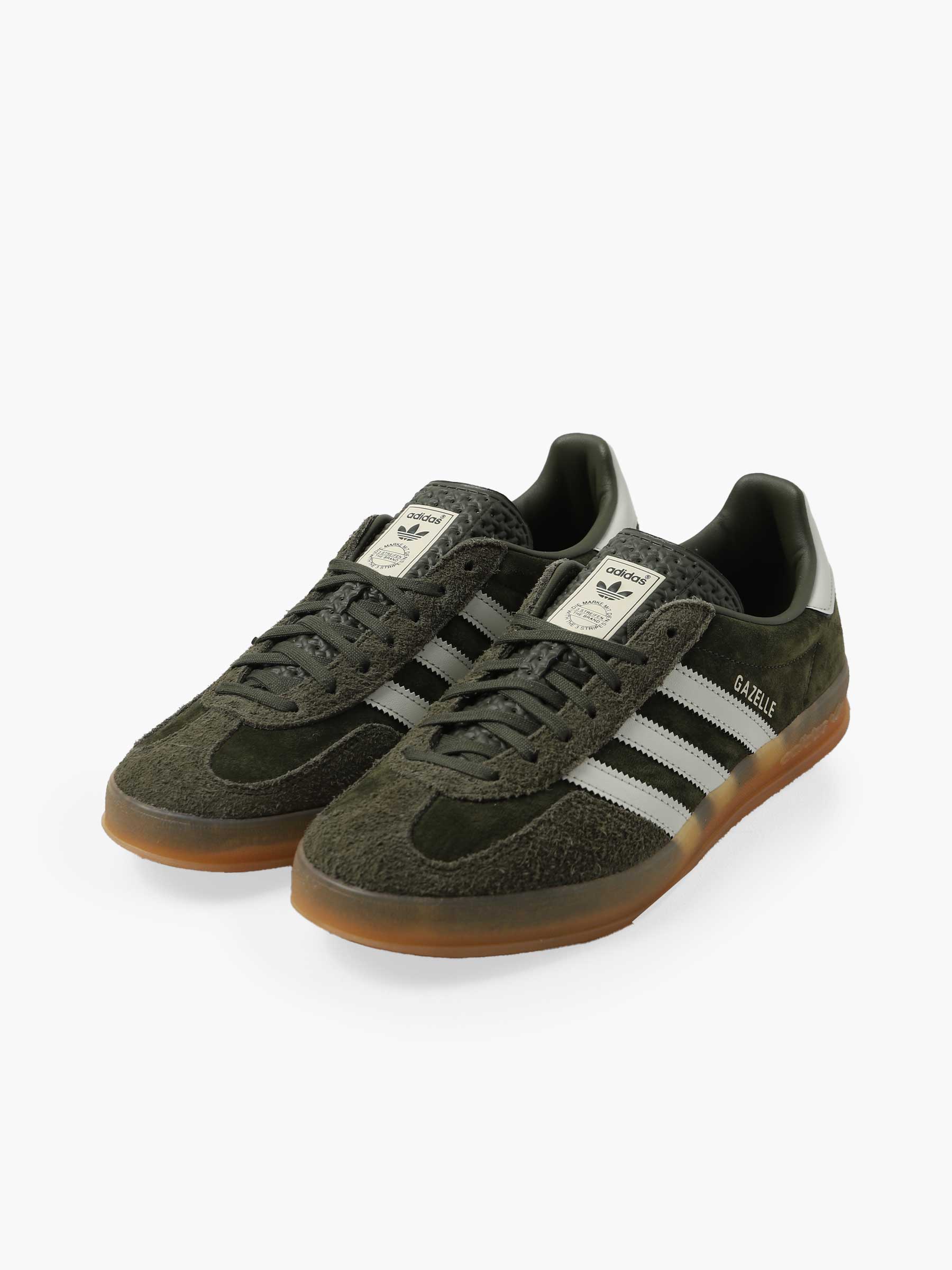 adidas Gazelle Indoor Night Cargo F15 Alumina Gum 3 JI3899