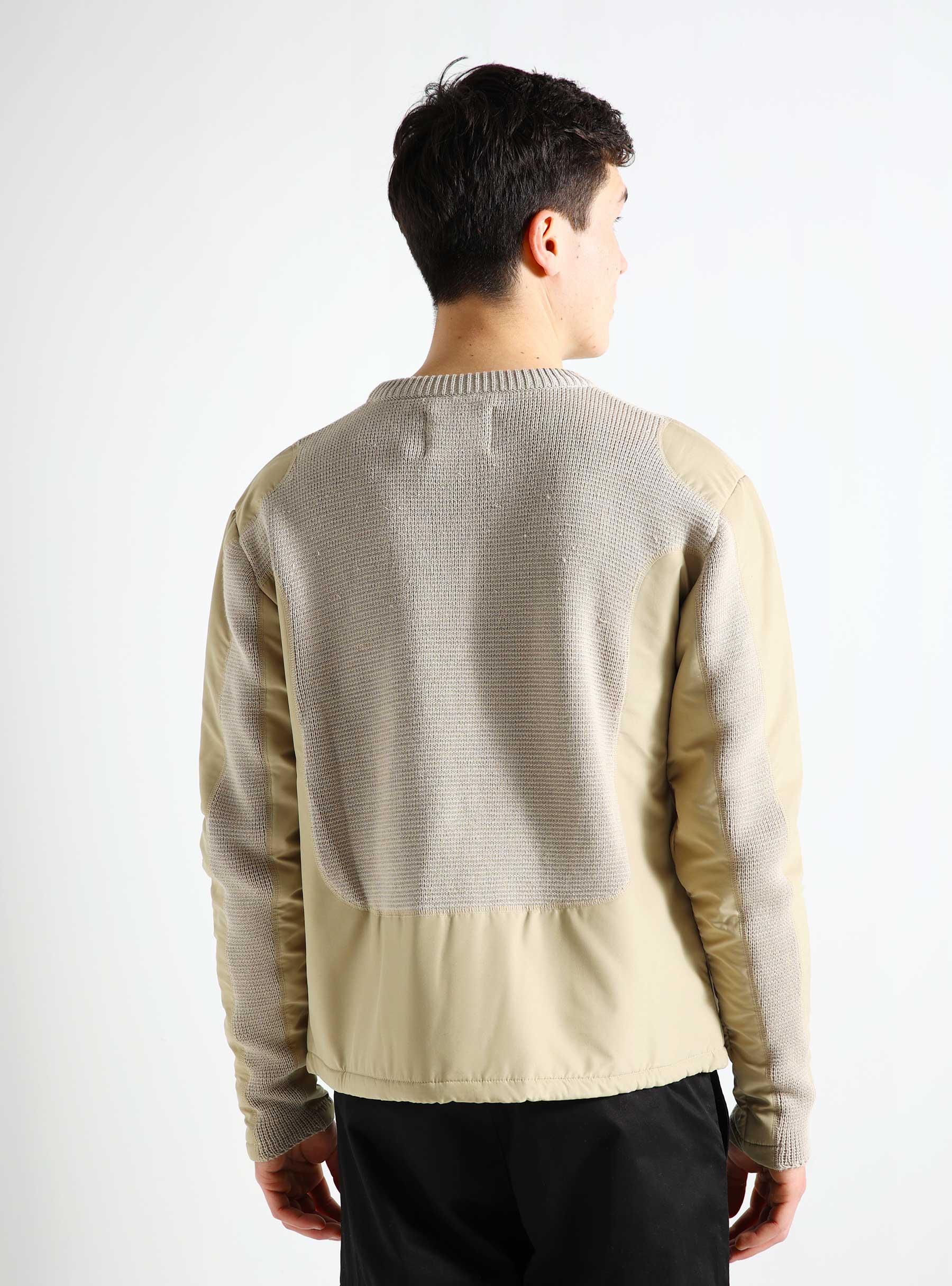 Arte Antwerp Kris Contrast Sweater Cream SS24-091K