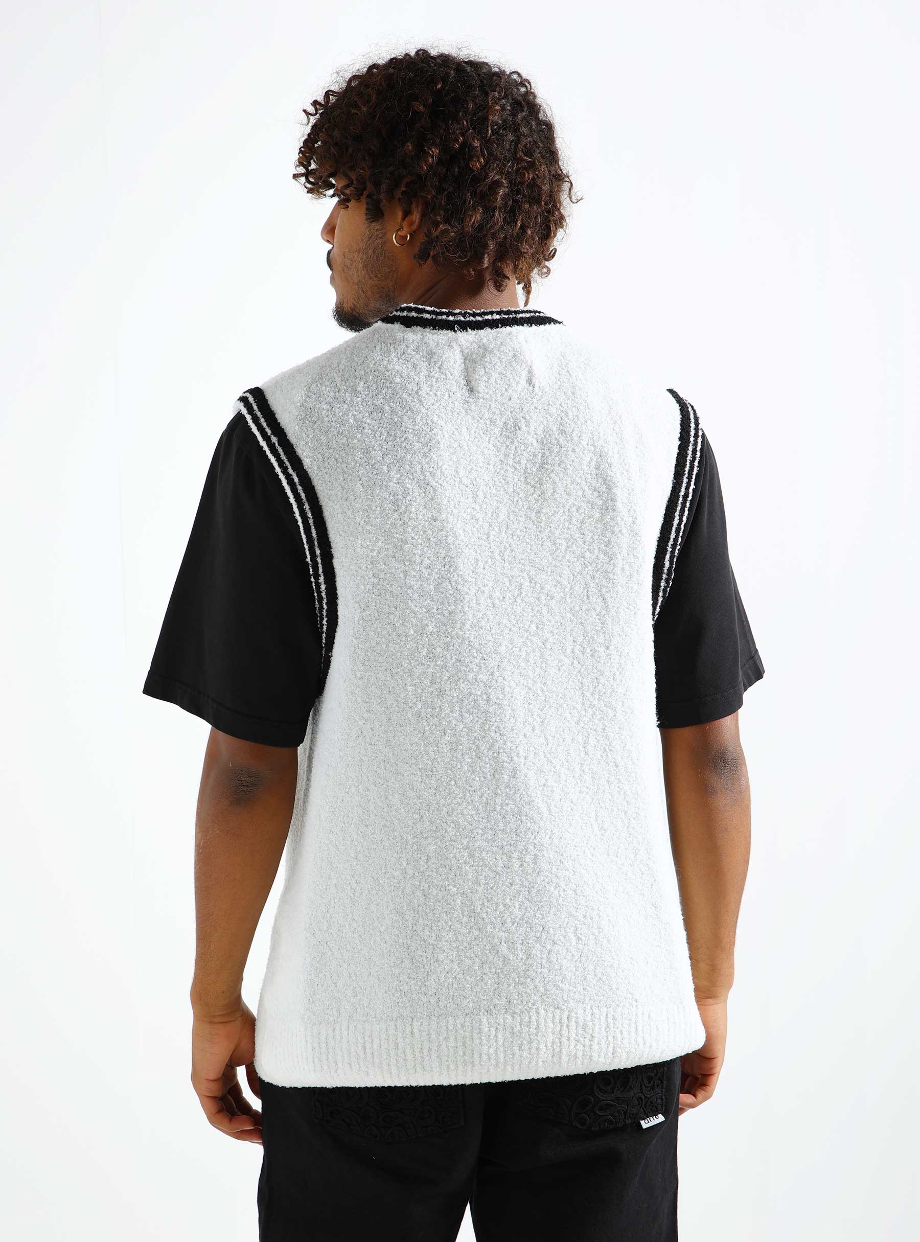 Arte Antwerp Karl Logo Vest White SS24-100K