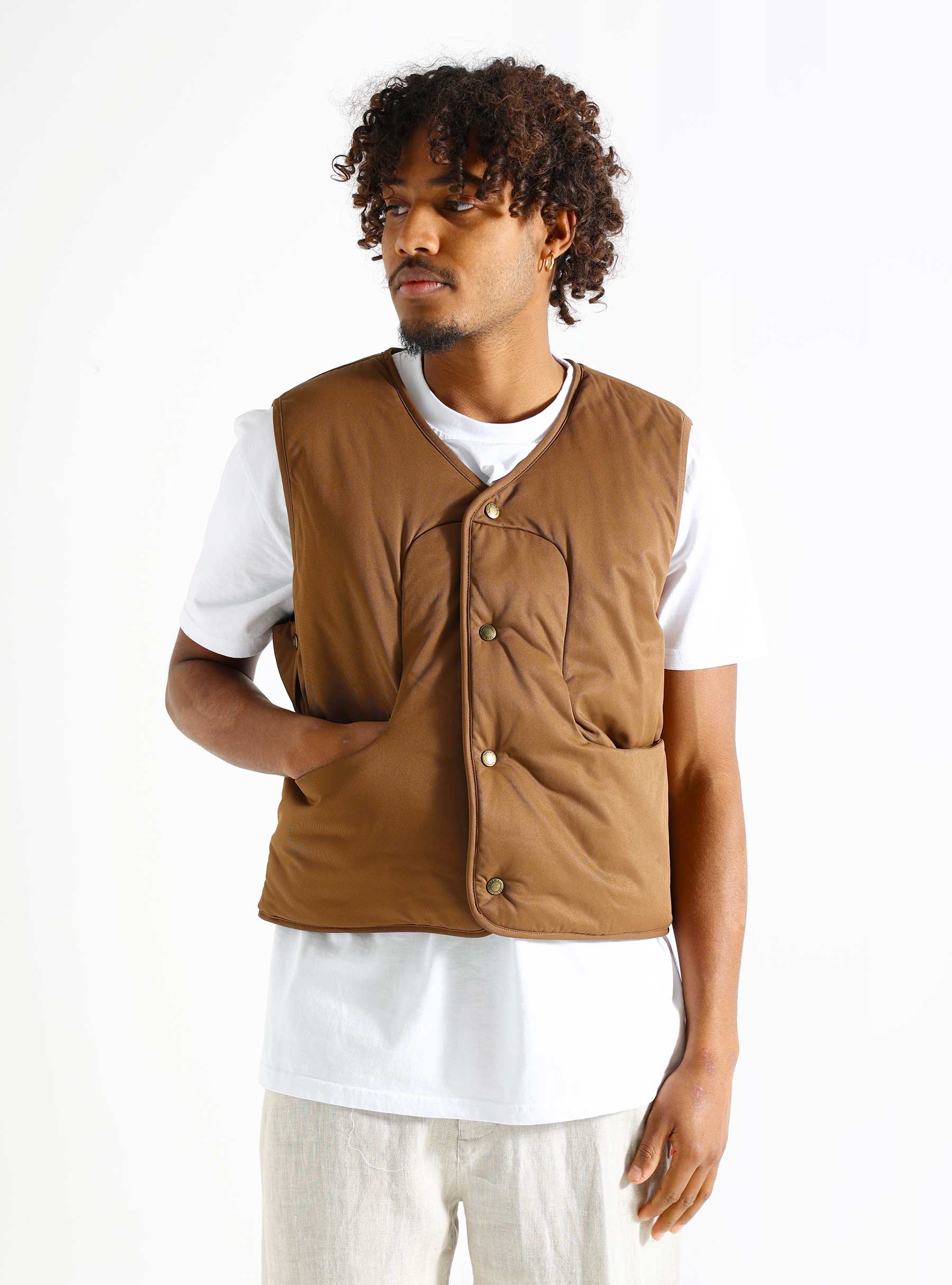 Brams Fruit Tuscan Vest Brown 249