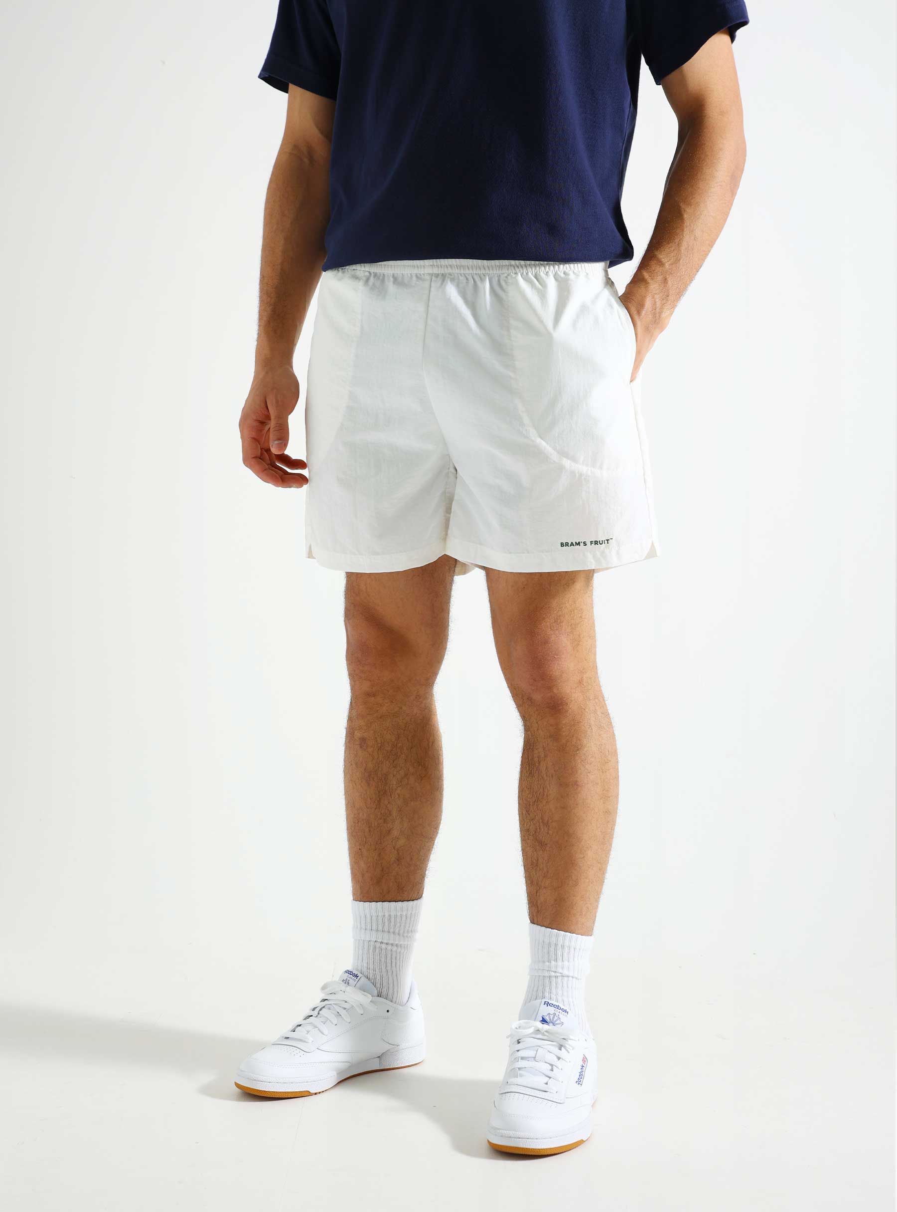 Brams Fruit Logo Short White 298