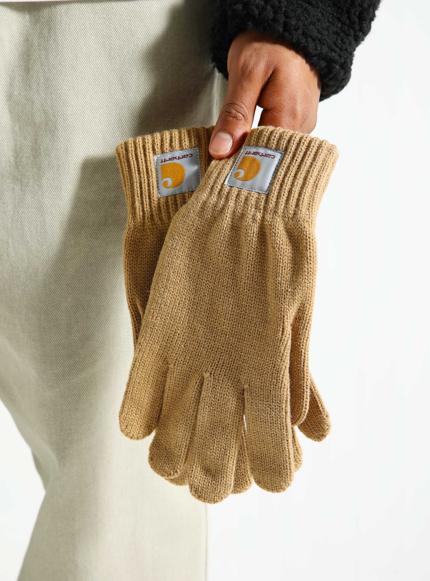 Carhartt WIP Watch Gloves Peanut I021756-2FSXX