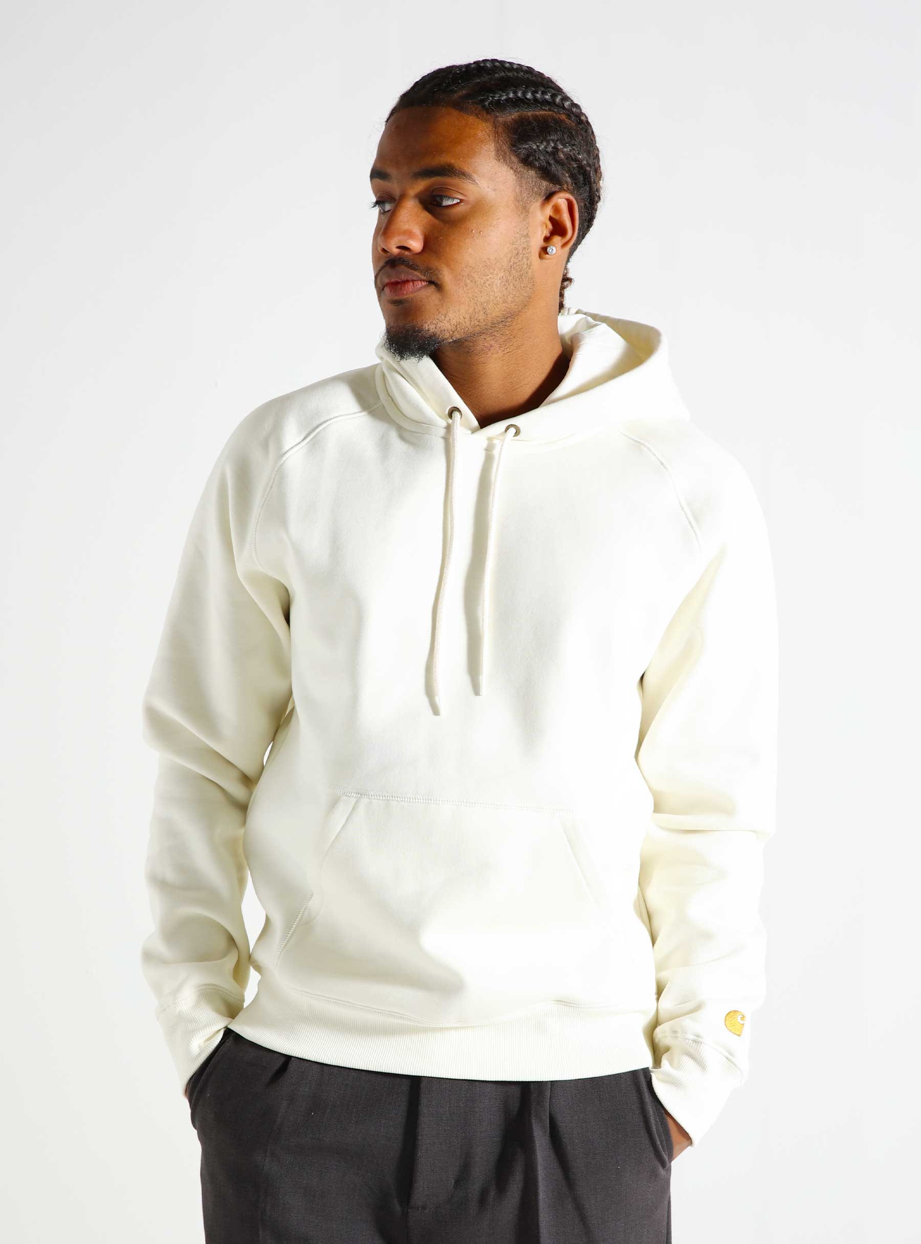 Carhartt WIP Chase Hoodie Wax Gold I033661-0SHXX