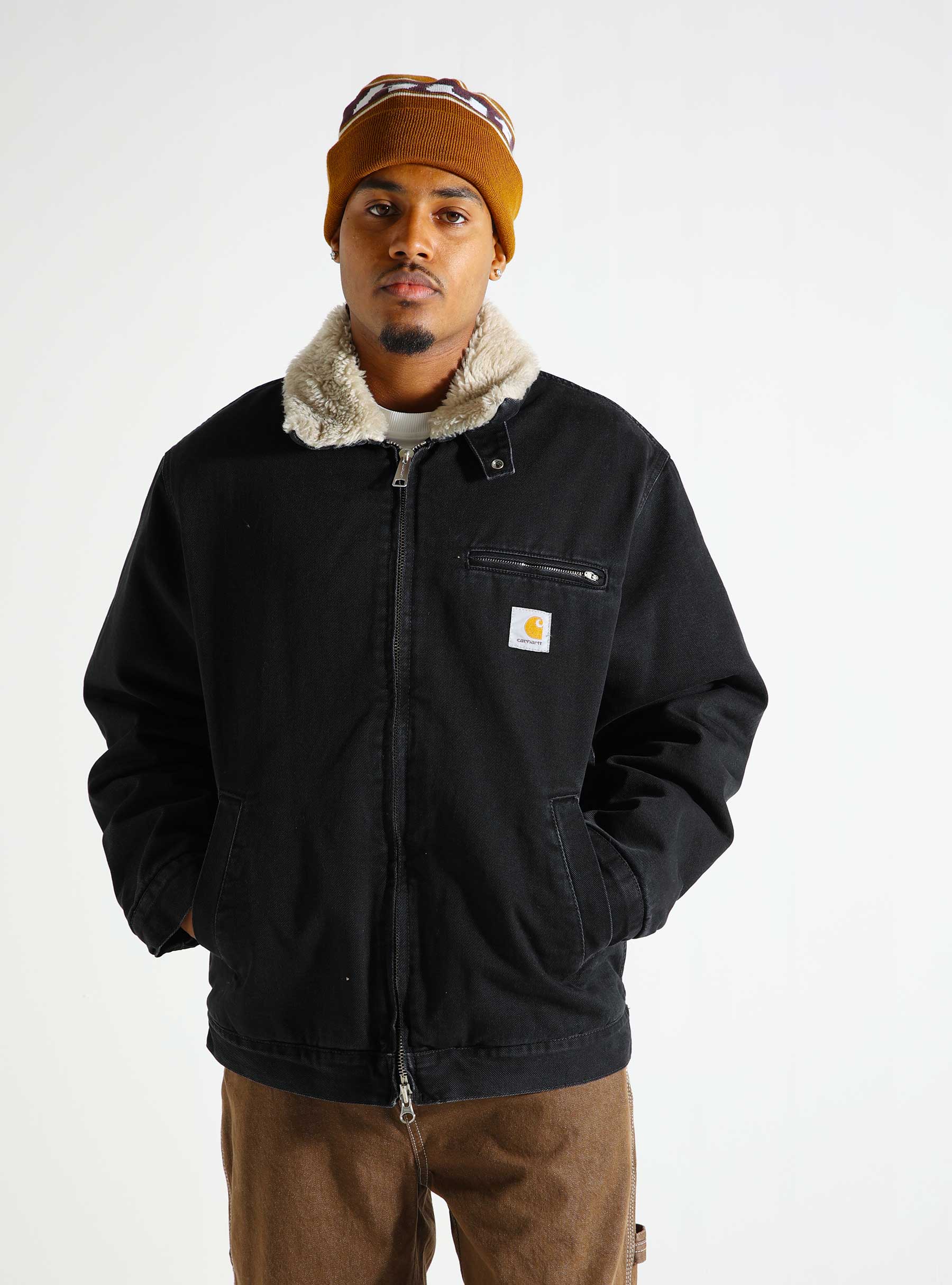 Carhartt WIP Herald Jacket Black Wall I033765-2JQ06