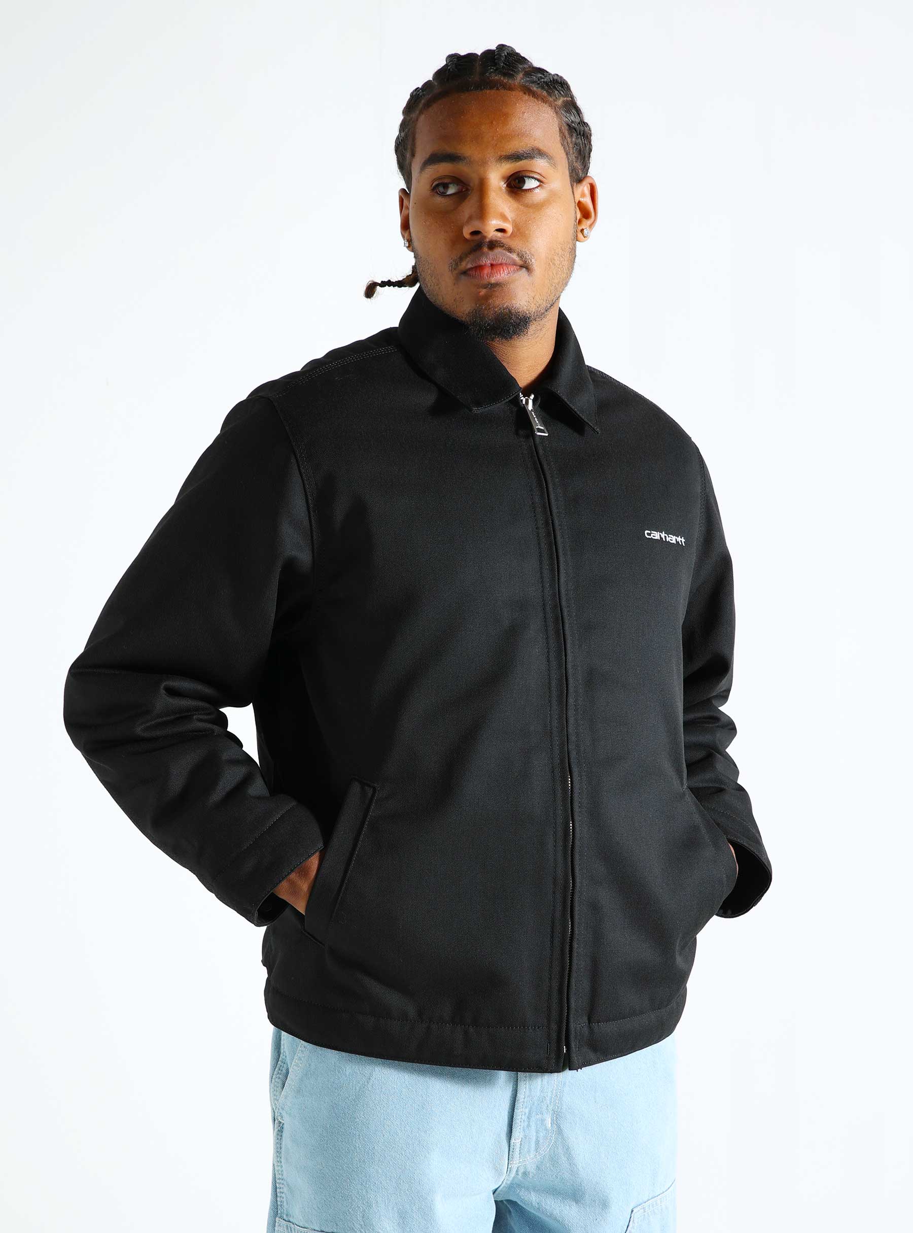 Carhartt WIP Module Script Jacket Black White I033763-0D201