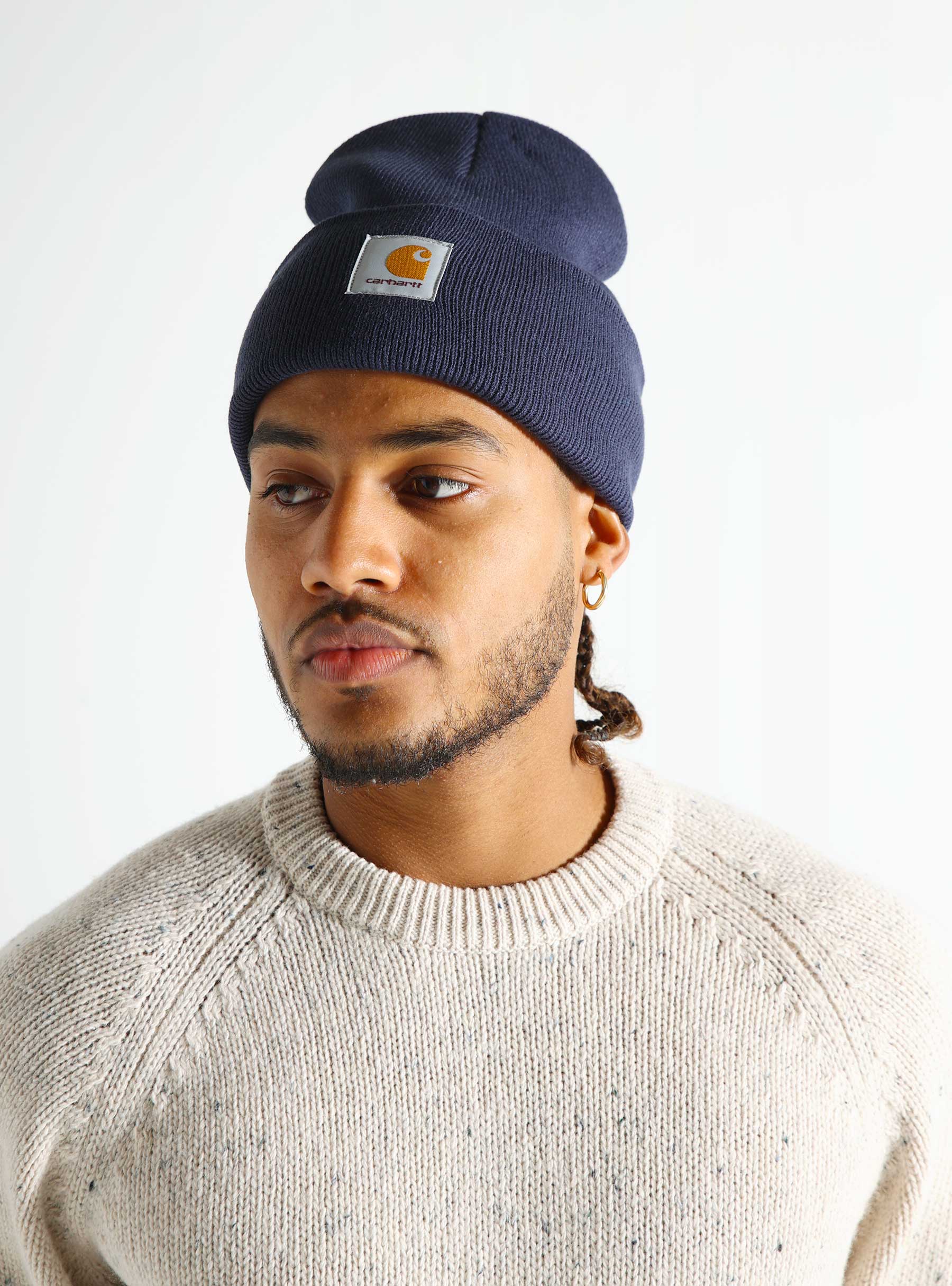 Carhartt WIP Acrylic Watch Hat Air Force Blue I020222-29LXX