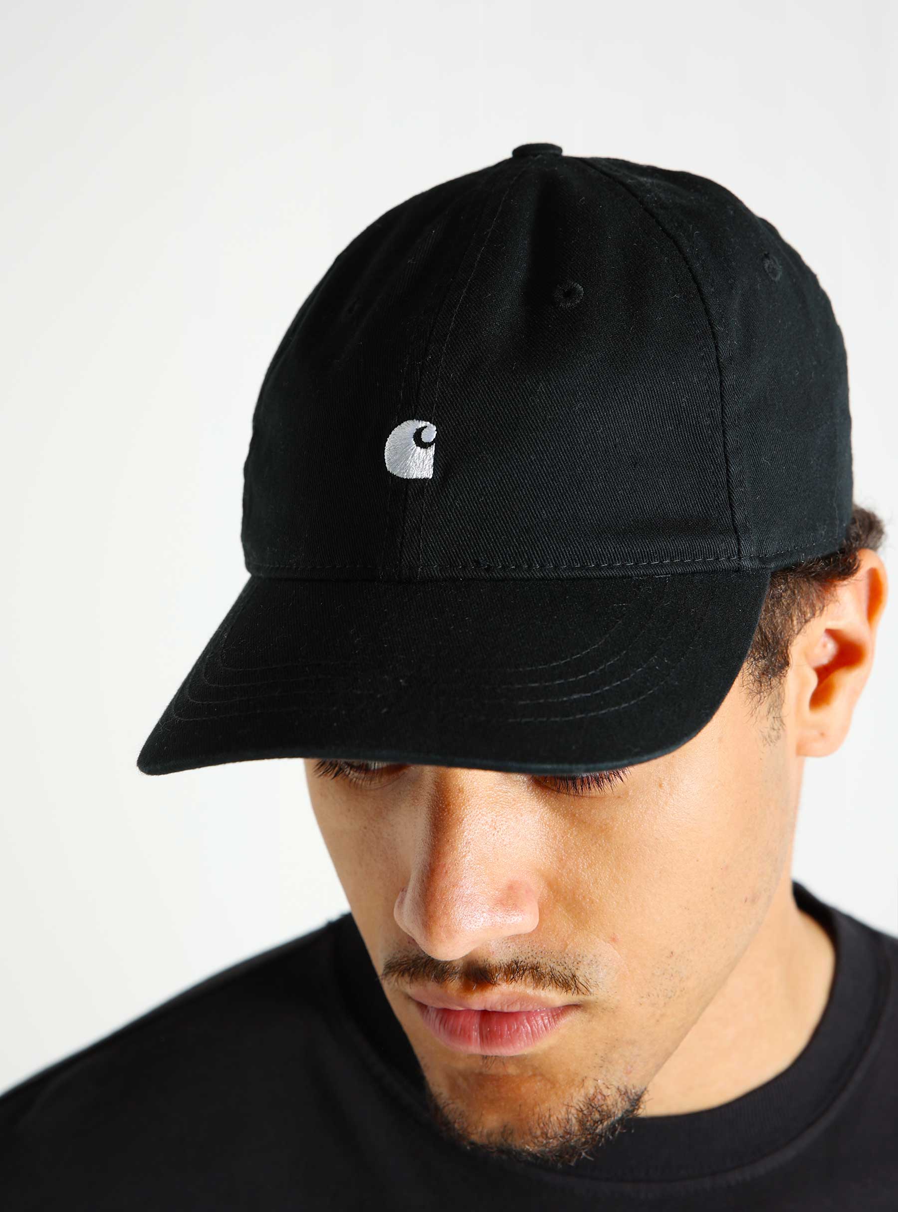 Carhartt WIP Madison Logo Cap Black White I023750-2AHXX