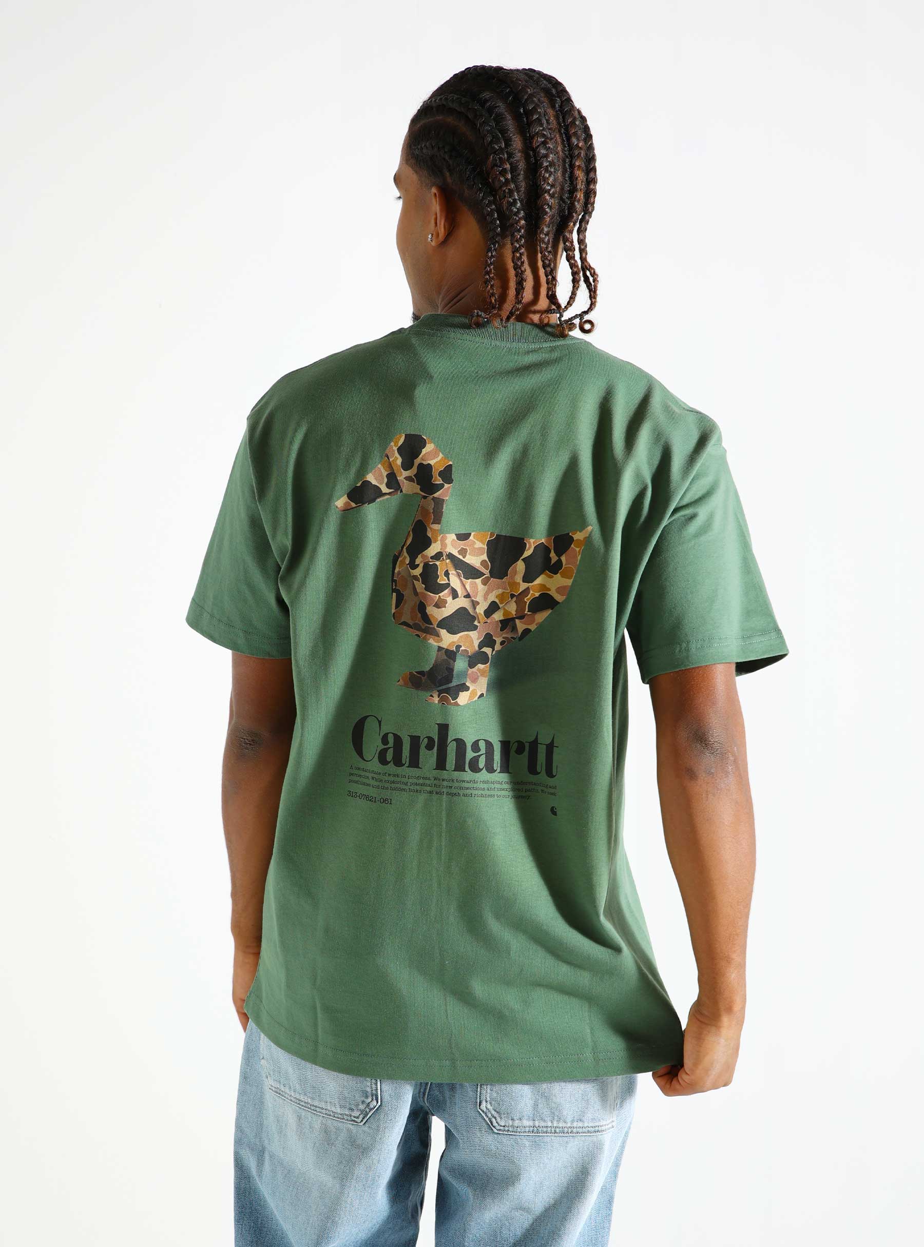 Carhartt WIP Fold Duck T-Shirt Duck Green I033967-29NXX