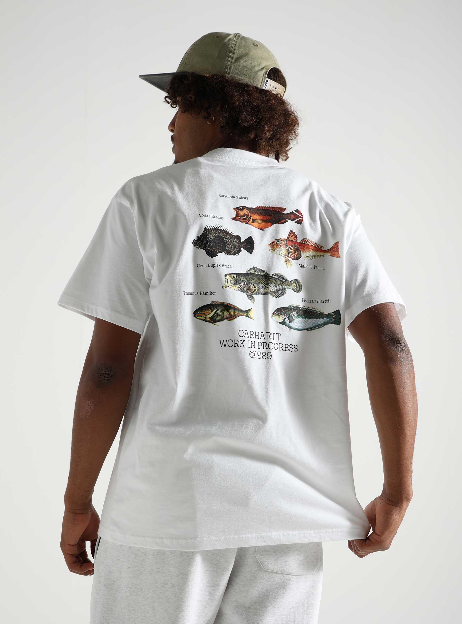 Carhartt WIP Fish T-Shirt White I033120-02XX