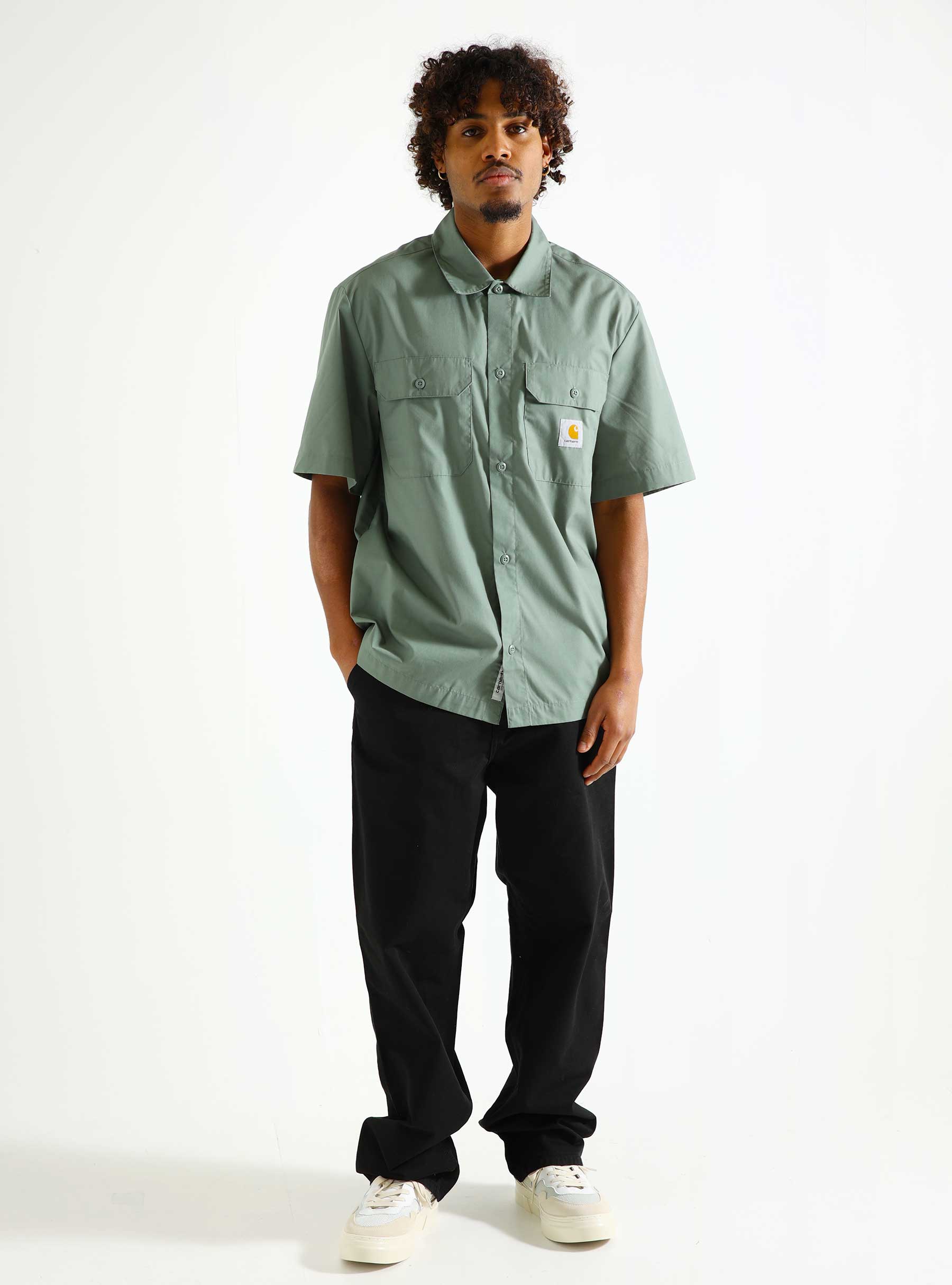 Carhartt WIP Short Sleeve Craft Shirt Park I033023-1YFXX