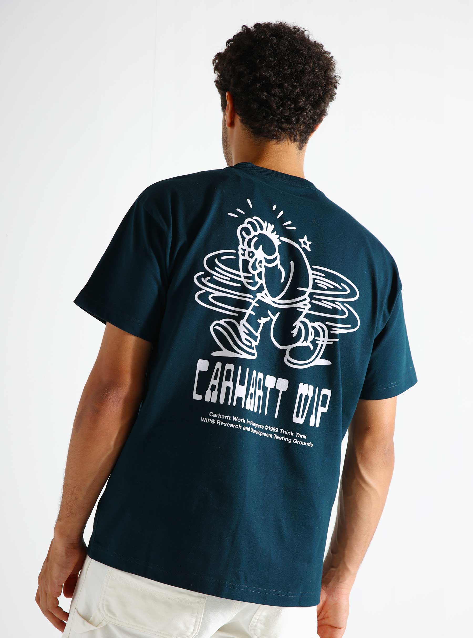 Carhartt WIP Think Tank T-Shirt Duck Blue I033964-05BXX