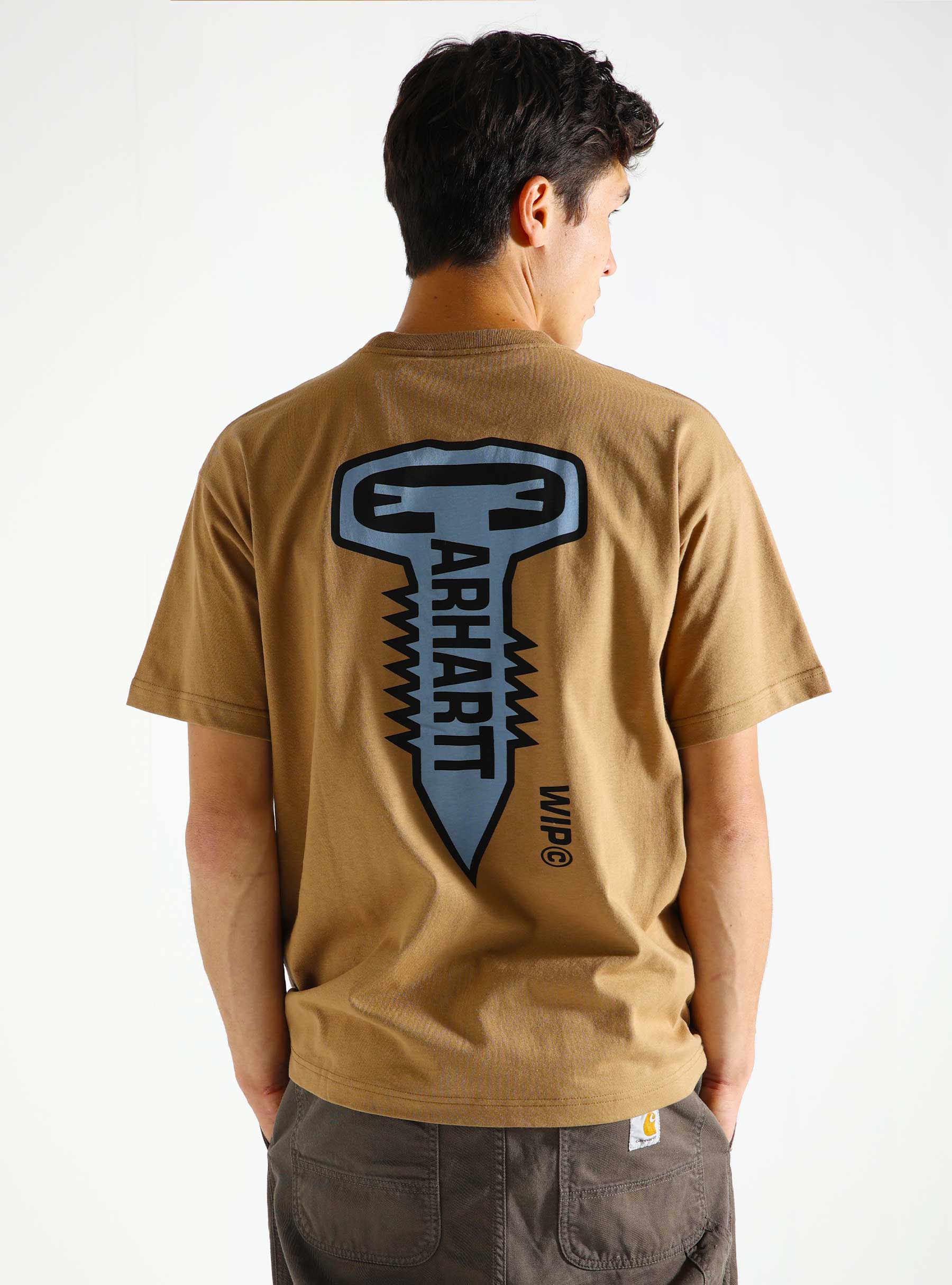 Carhartt WIP Cross Screw T-Shirt Peanut I033949-2FSXX