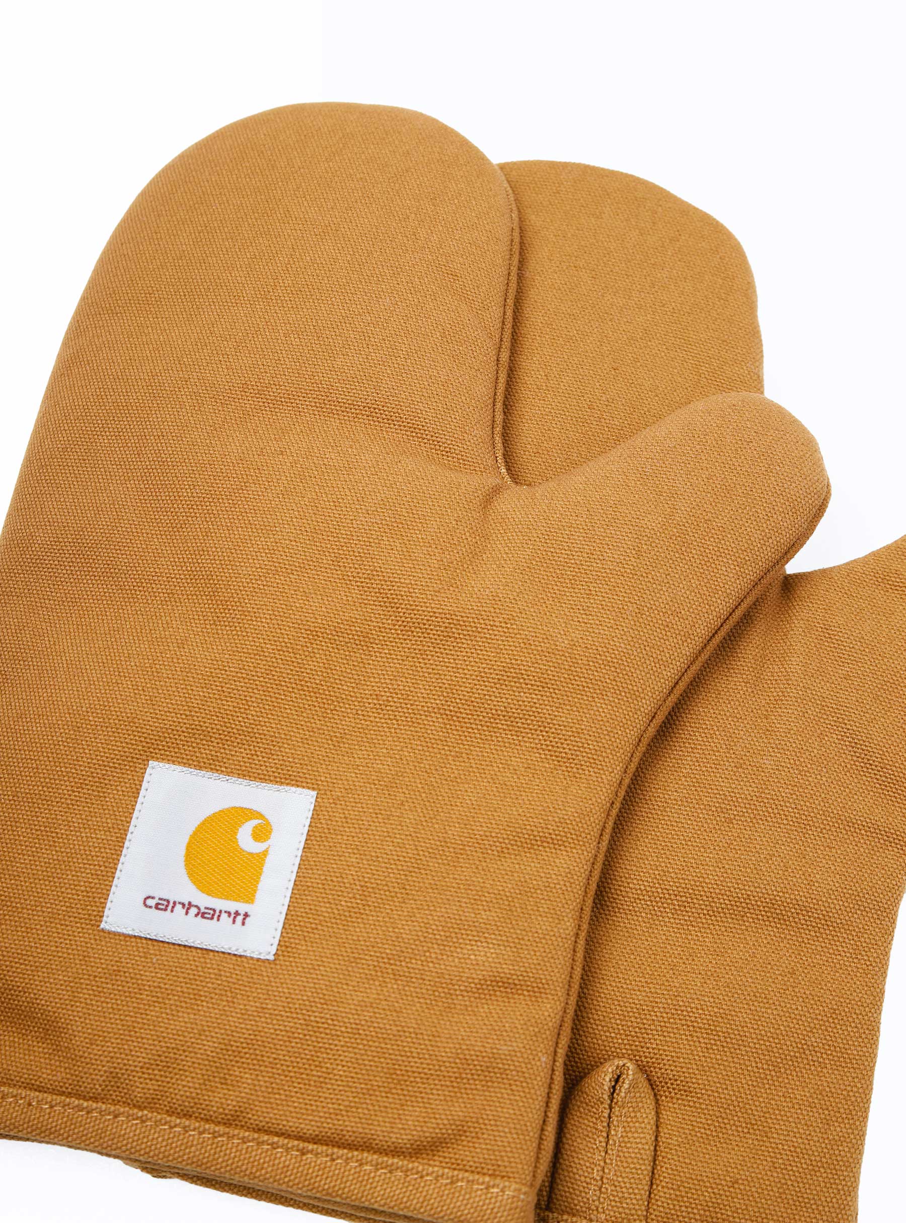 Carhartt WIP Canvas Oven Mitt Set Hamilton Brown I034142-HZXX