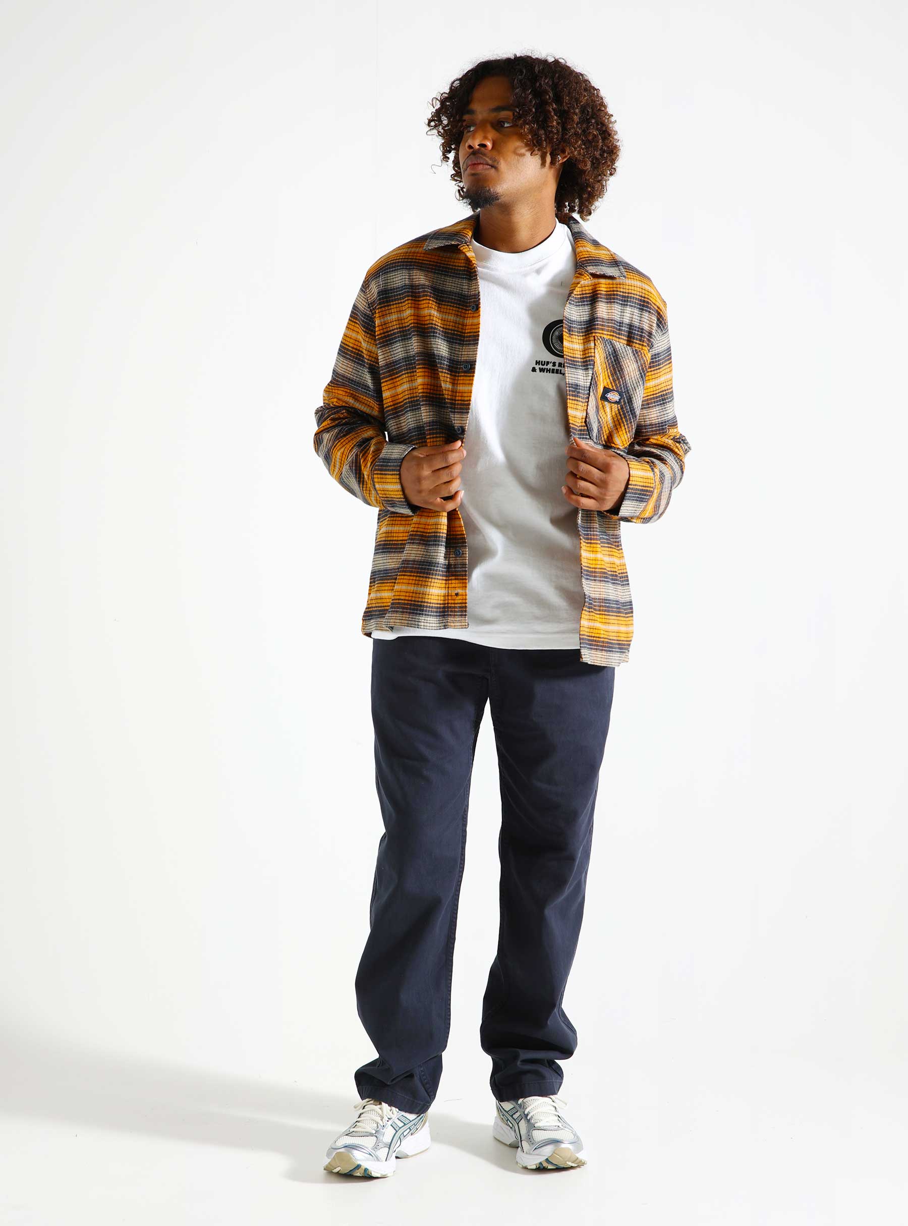 Dickies Forest Check Shirt Inca Gold DK0A8653J551