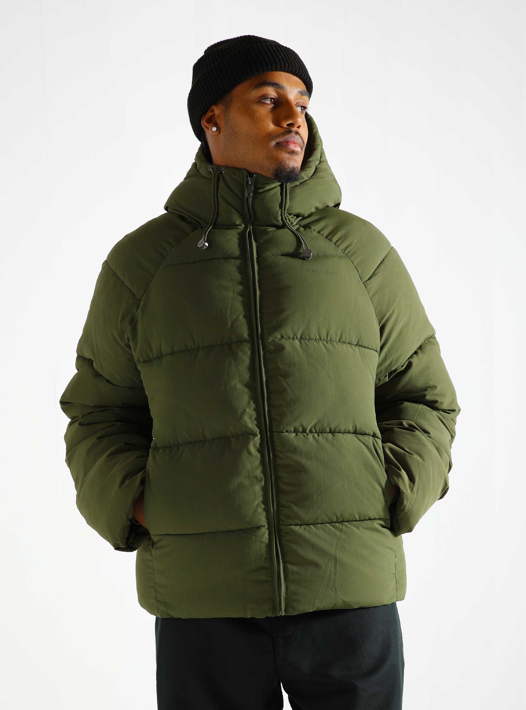 Daily Paper Relaxed Puffer Cardamom Green 2422083