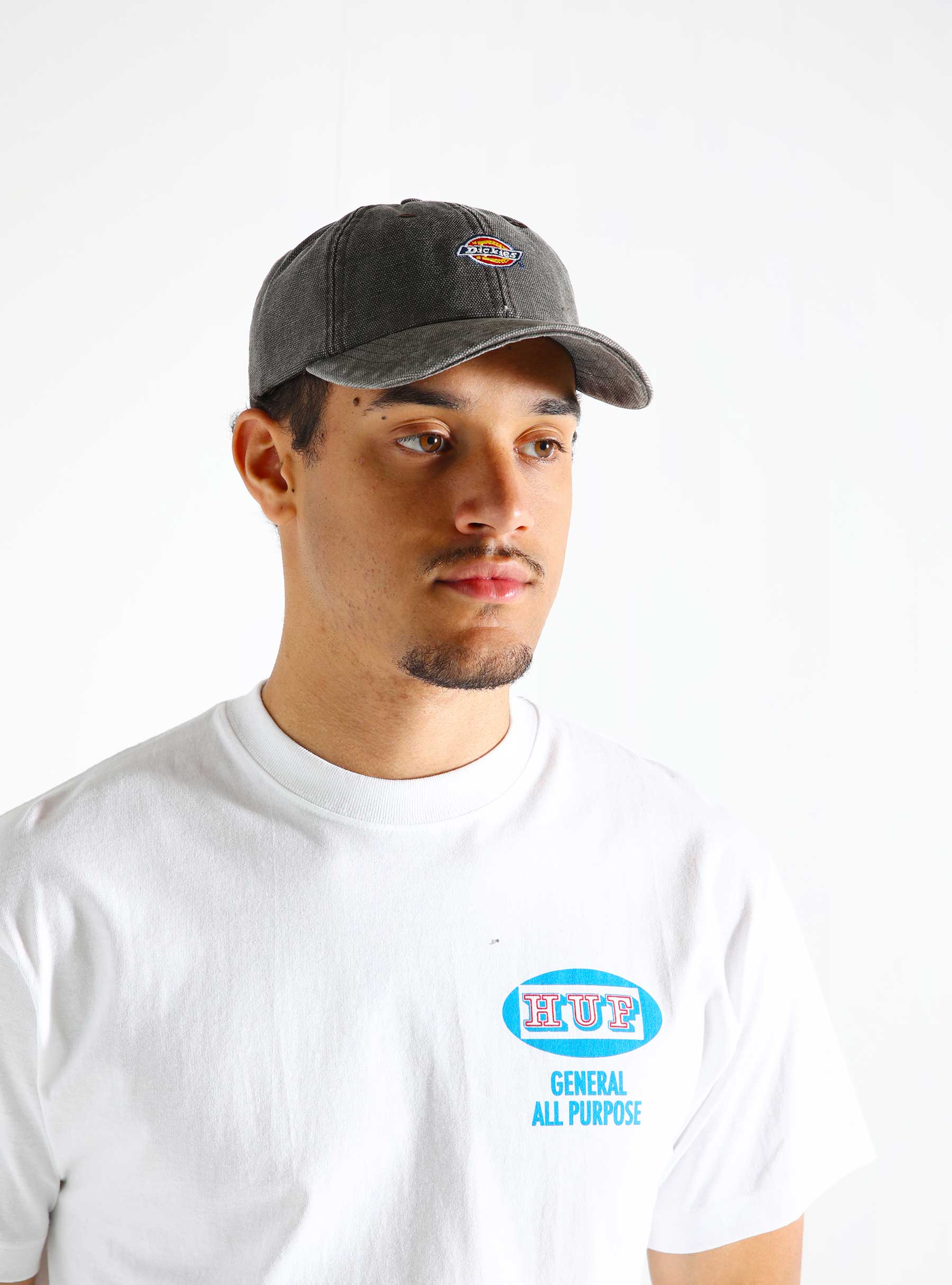 Dickies Hardwick Duck Canvas Cap Dark Brown DK0A4Y9I0DB1