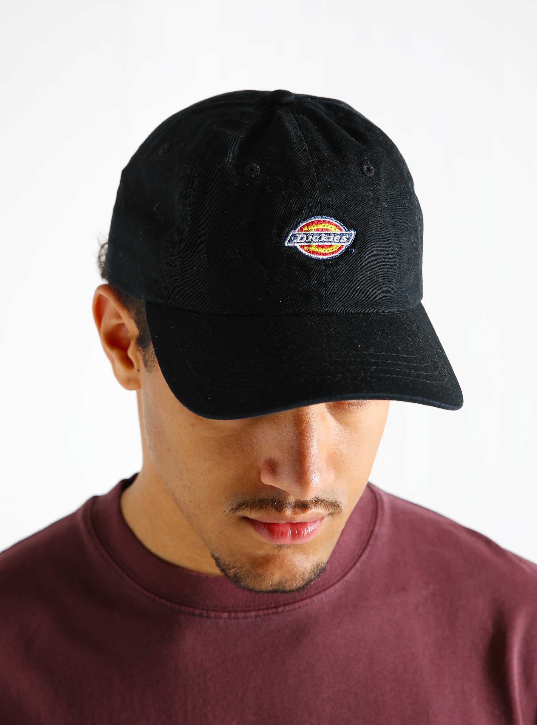 Dickies 6 Panel Logo Cap Black DK0A4TKVBLK1