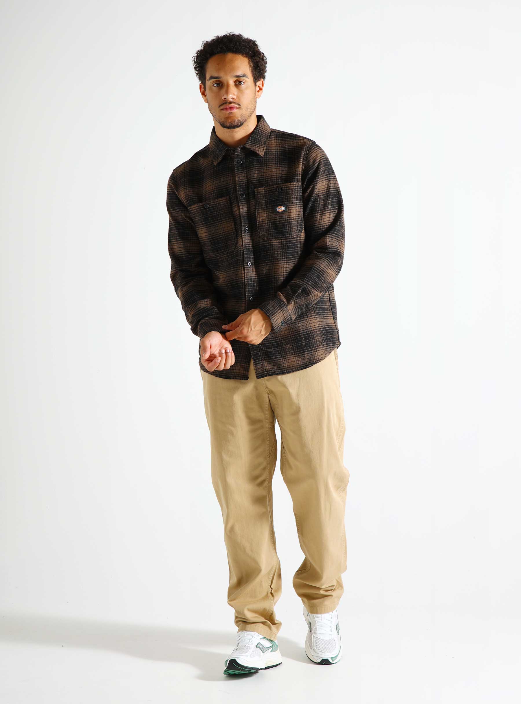 Dickies Evansville Longsleeve Mushroom DK0A4XGTMR11