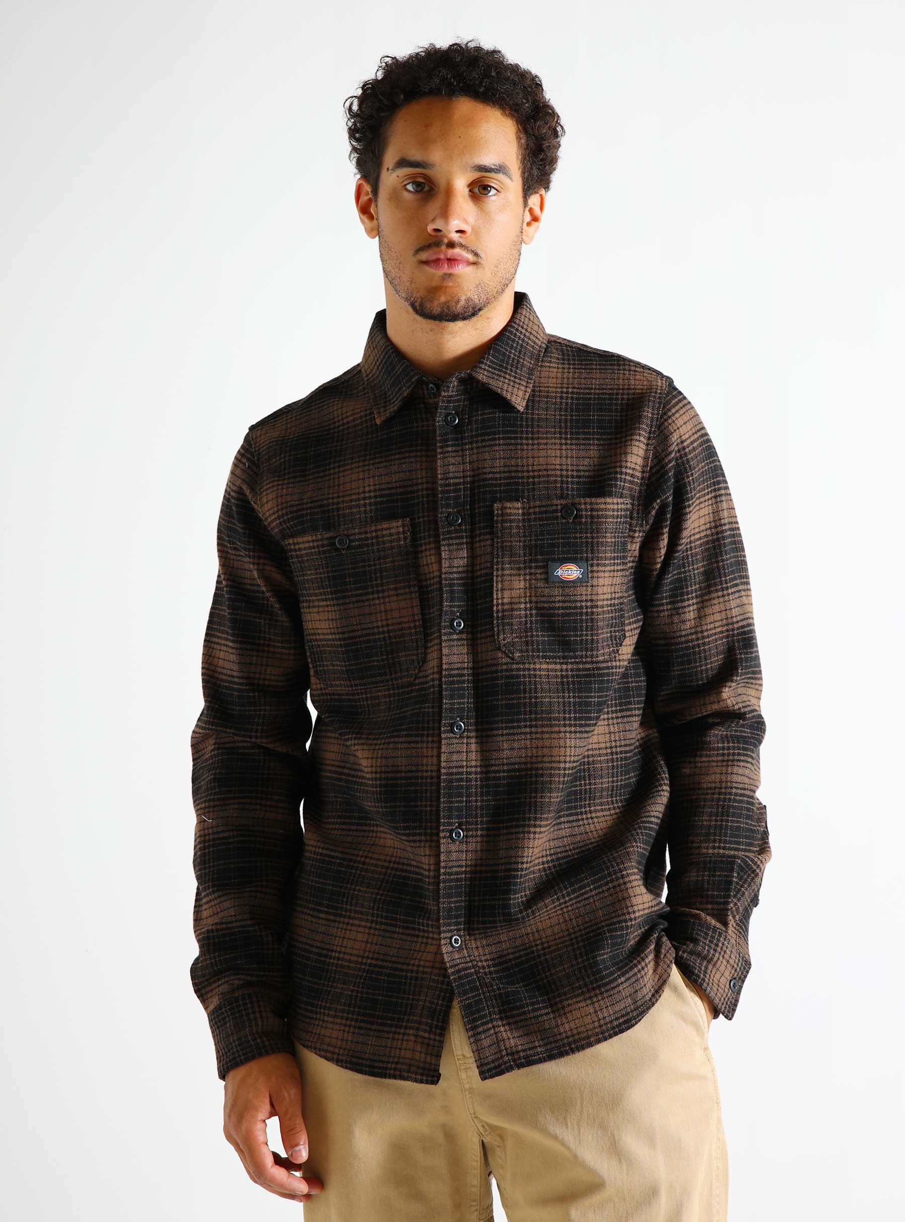 Dickies Evansville Longsleeve Mushroom DK0A4XGTMR11