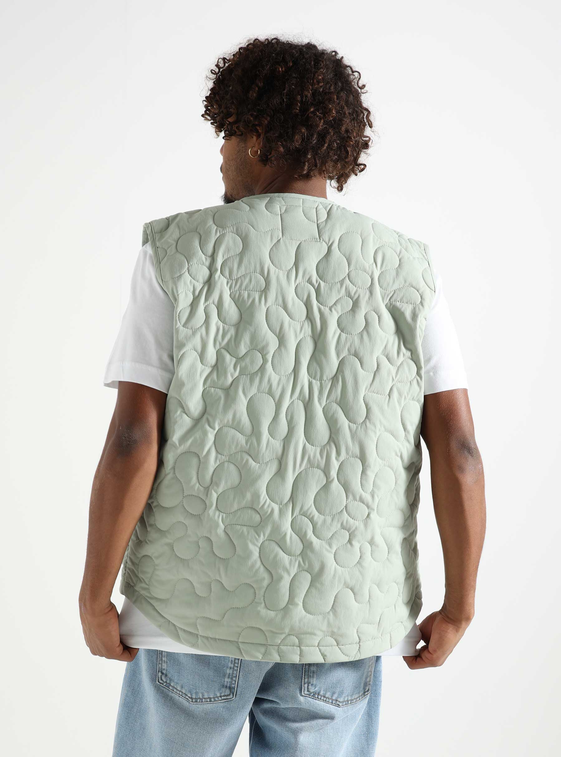 EDWIN Camper Vest Desert Sage I033395-28V99