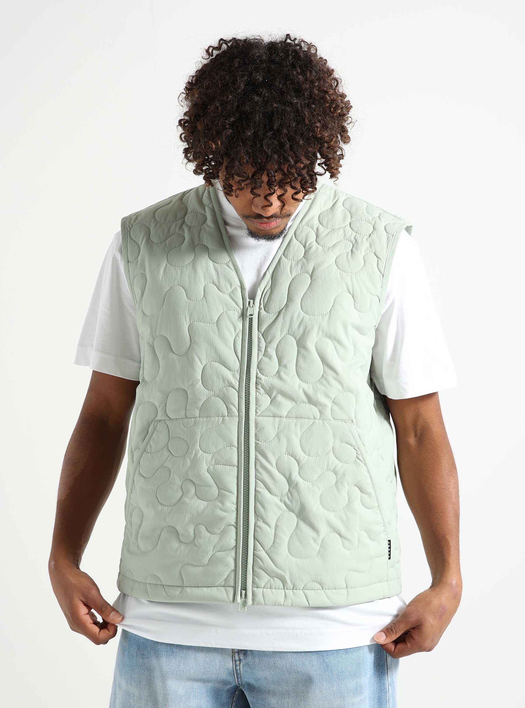 EDWIN Camper Vest Desert Sage I033395-28V99