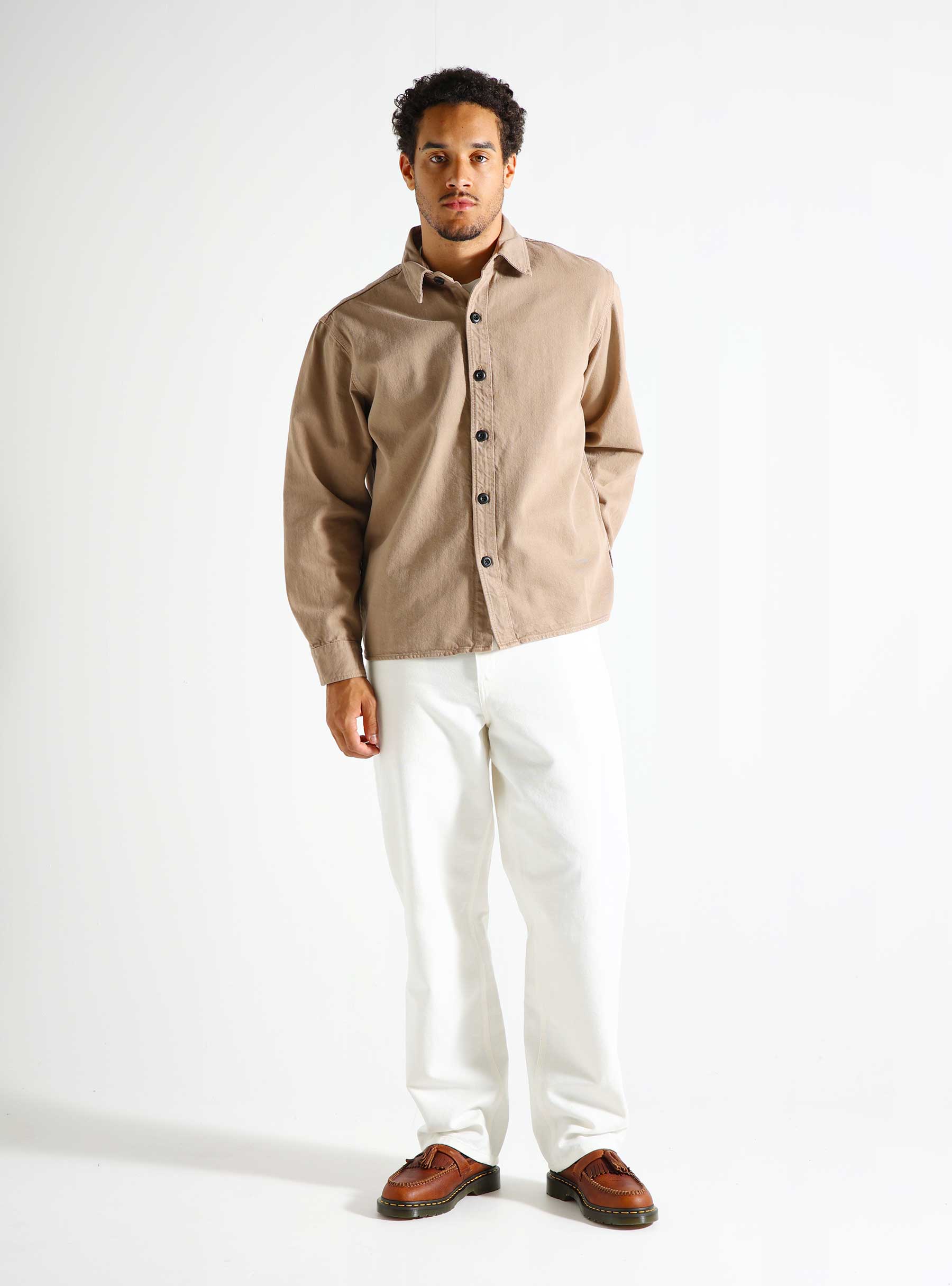 EDWIN Sebastian Shirt Longsleeve Portabella I032586-2KYGD