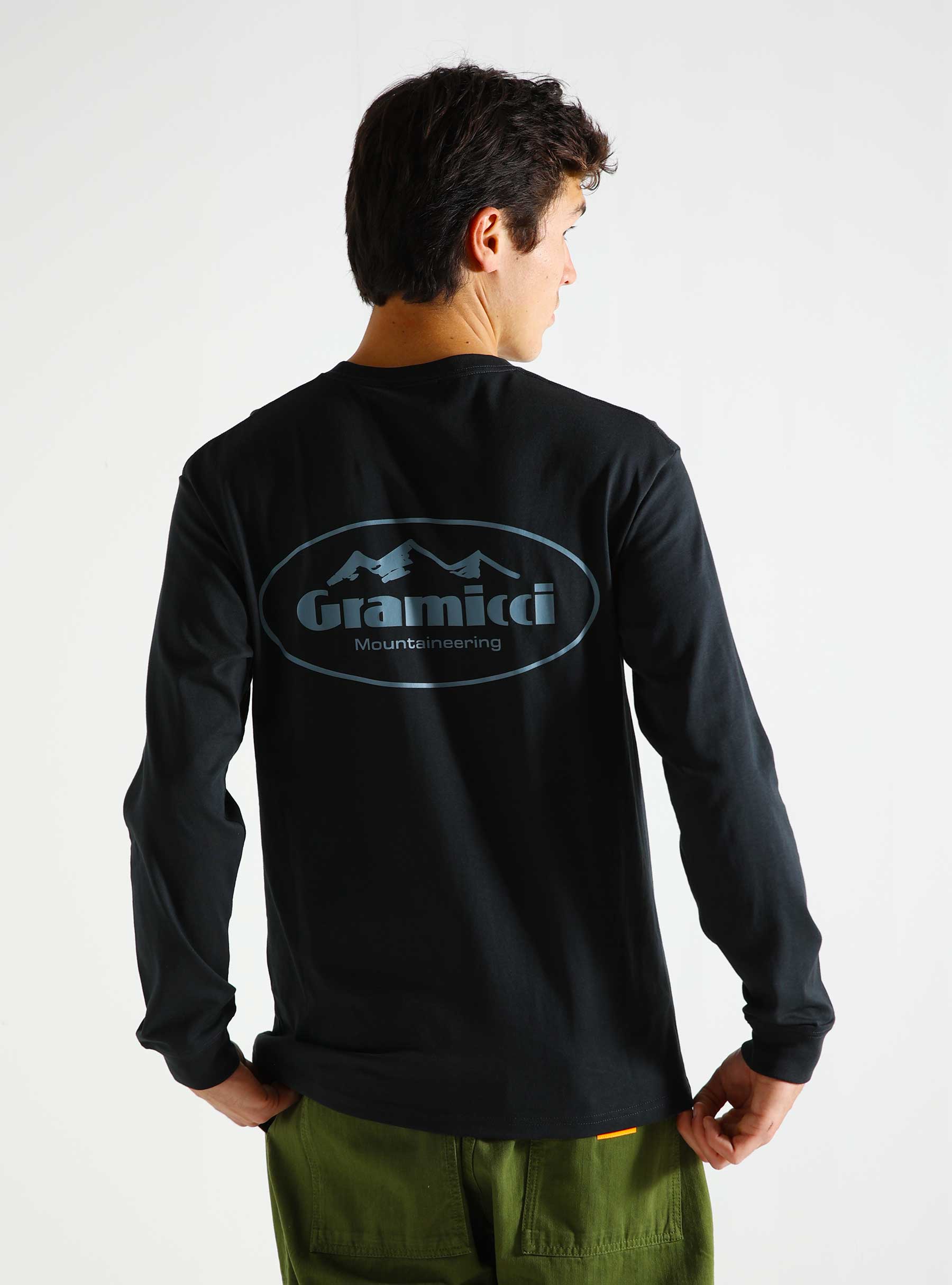 Gramicci Mountaineering Longsleeve Vintage Black G4FU-T106