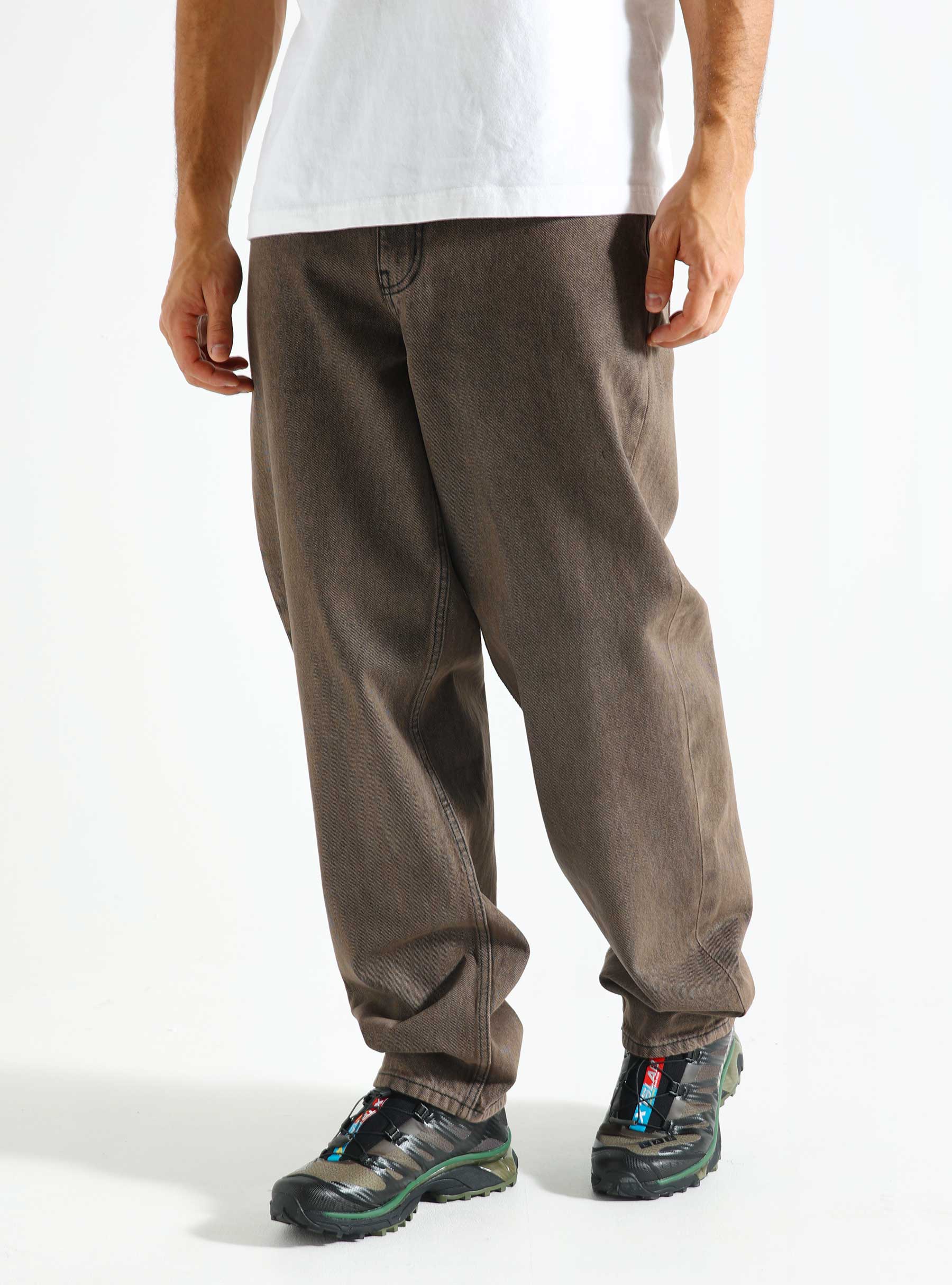 HUF Cromer Washed Pant Coffee PT00310