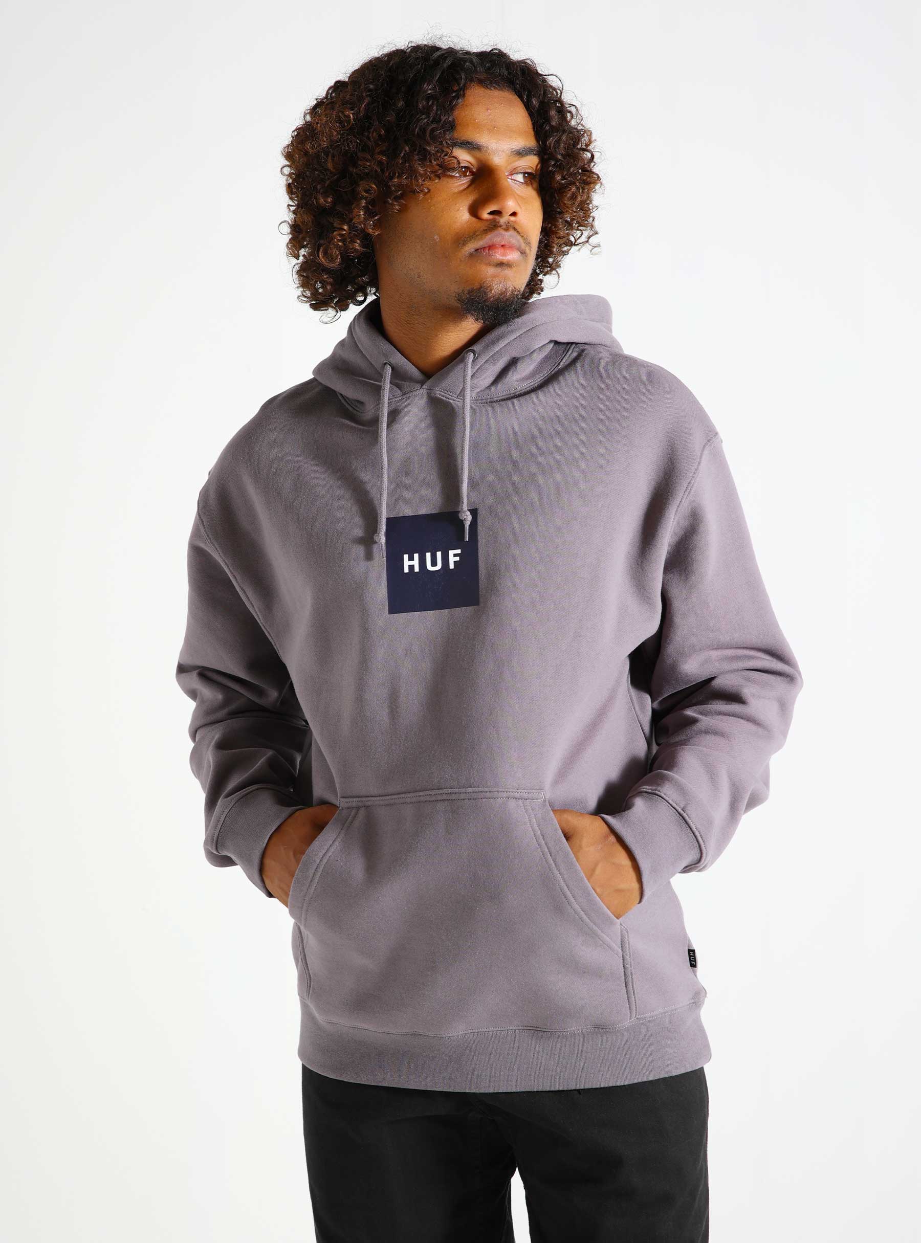 HUF HUF Set Box Hoodie Light Plum PF00573