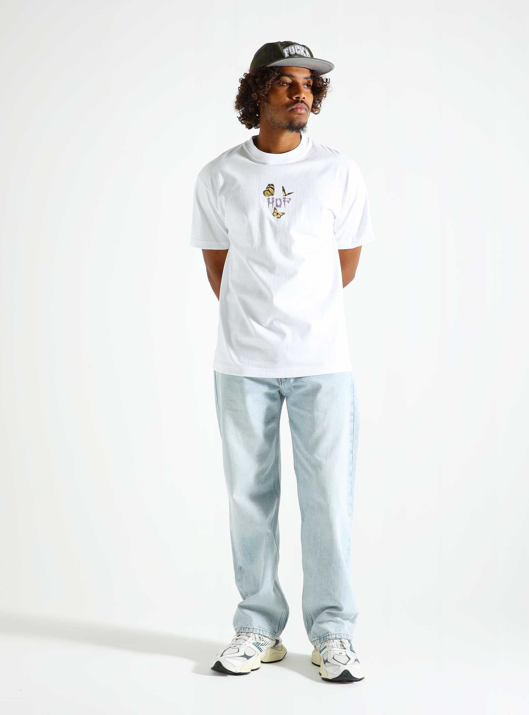 HUF Fly Trap T-Shirt White TS02235