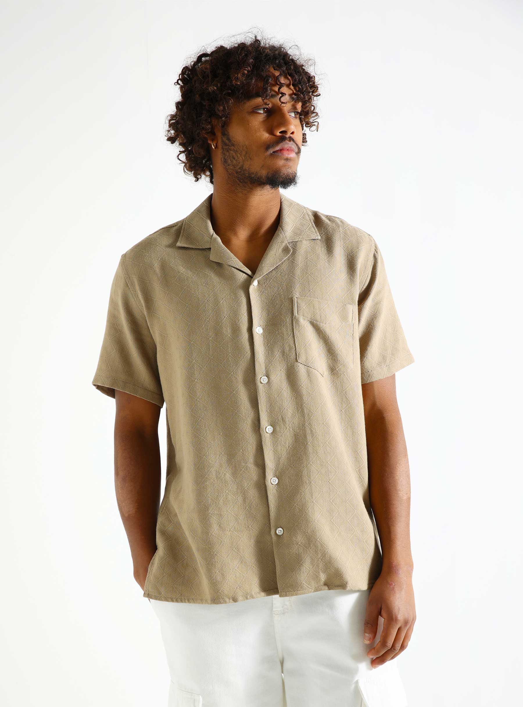 Libertine Libertine Cave Shirt Taupe 3427